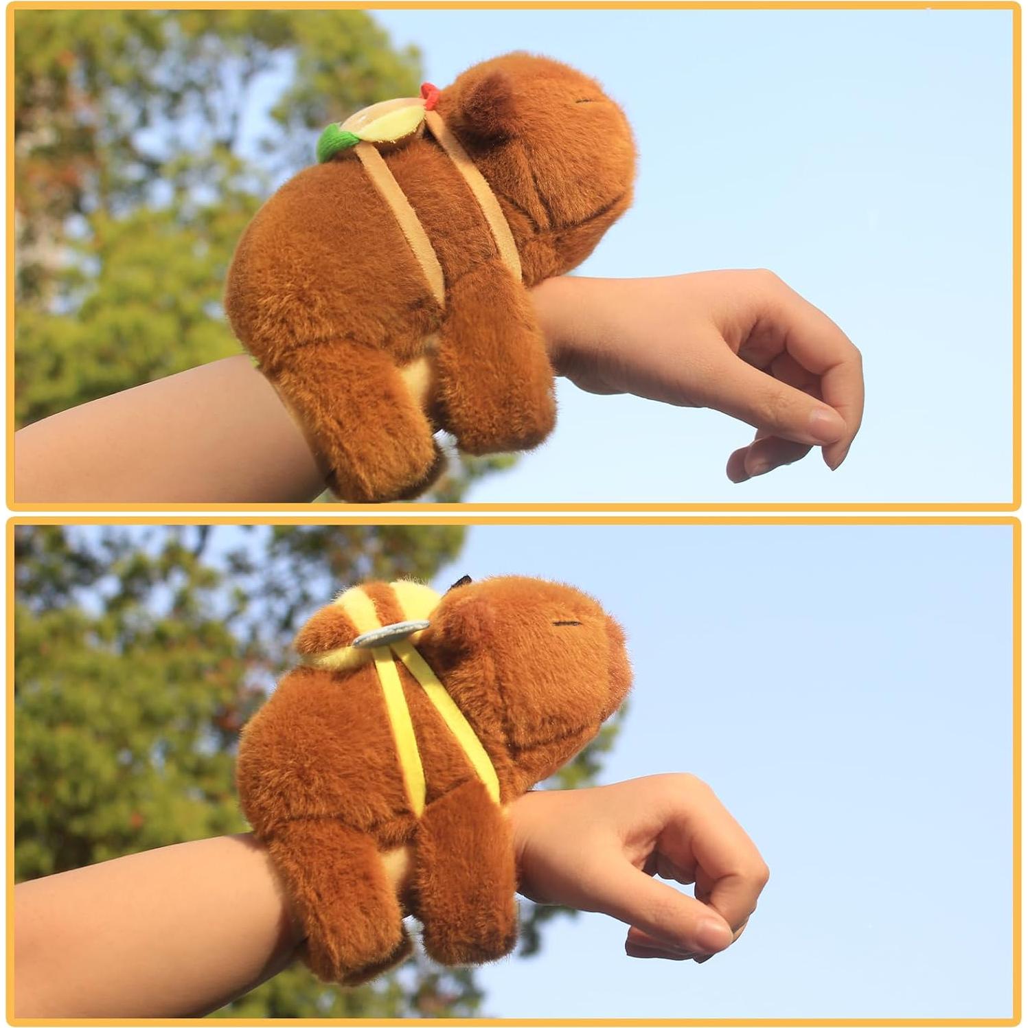 Conjunto de 2 Pulseras de Golpe Capibara - Regalo Divertido