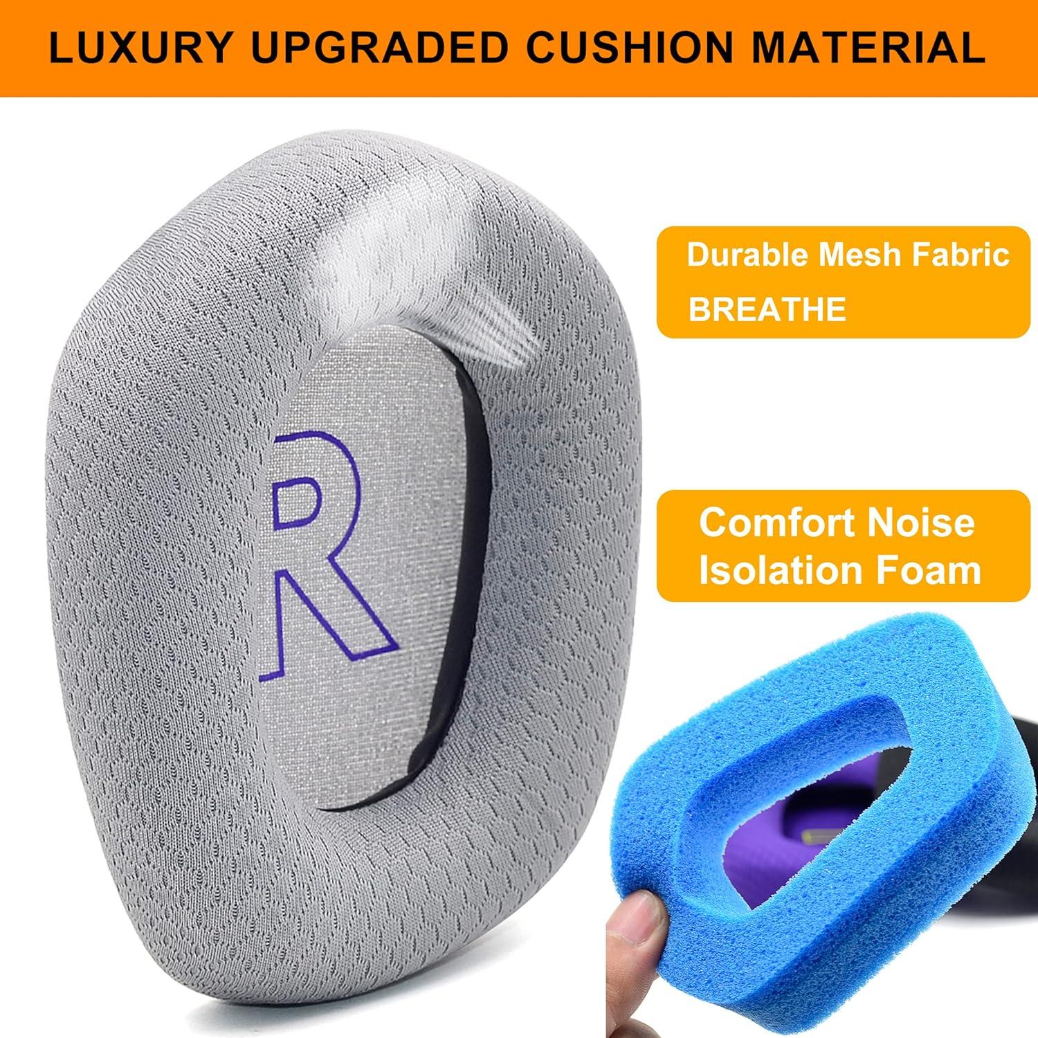 Almohadillas de Reemplazo Defean para Logitech G733 - Gris