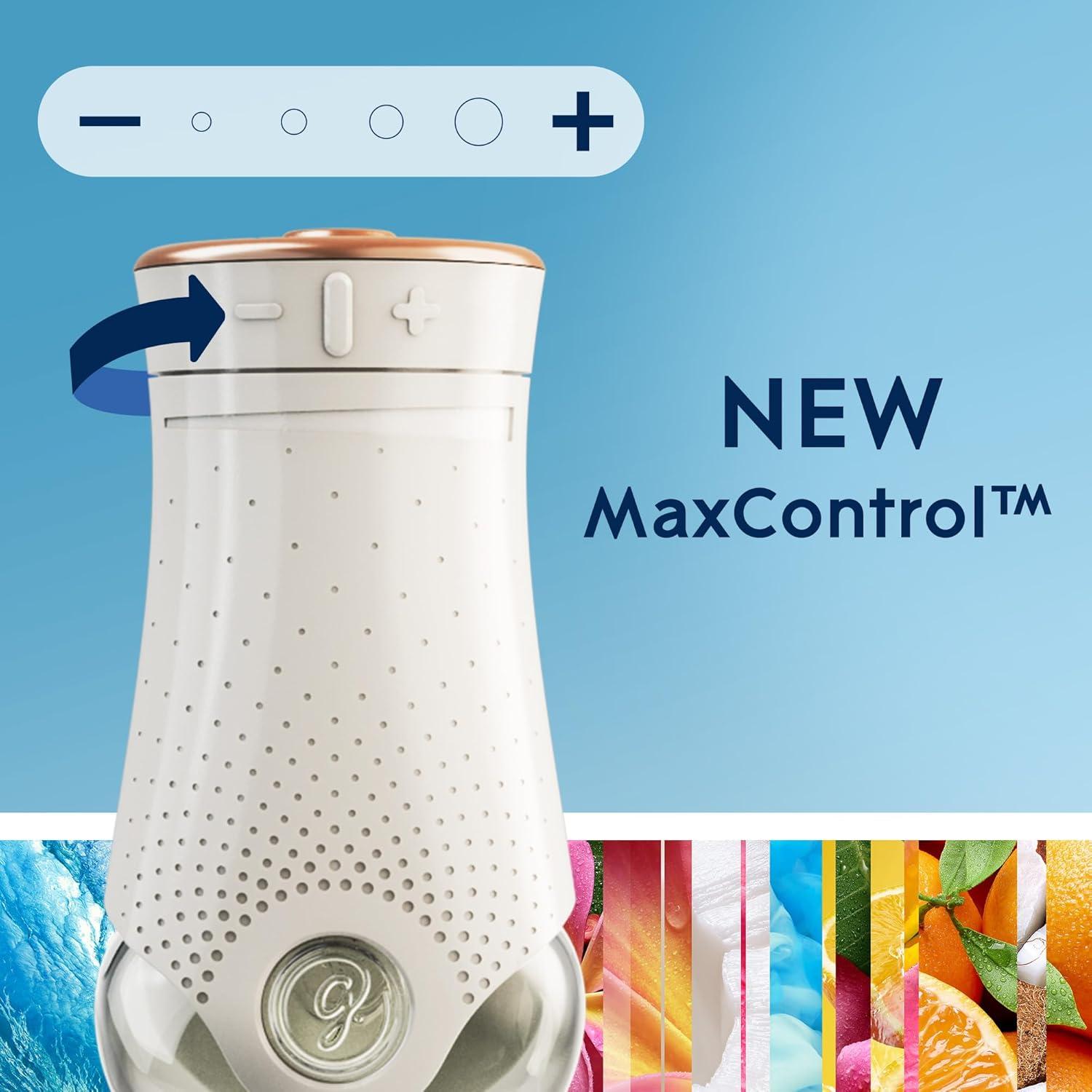 Glade PlugIns Air Freshener Warmer, Scented and Essential Oils for Home and Bathroom, Up to 50 Days on Low Setting