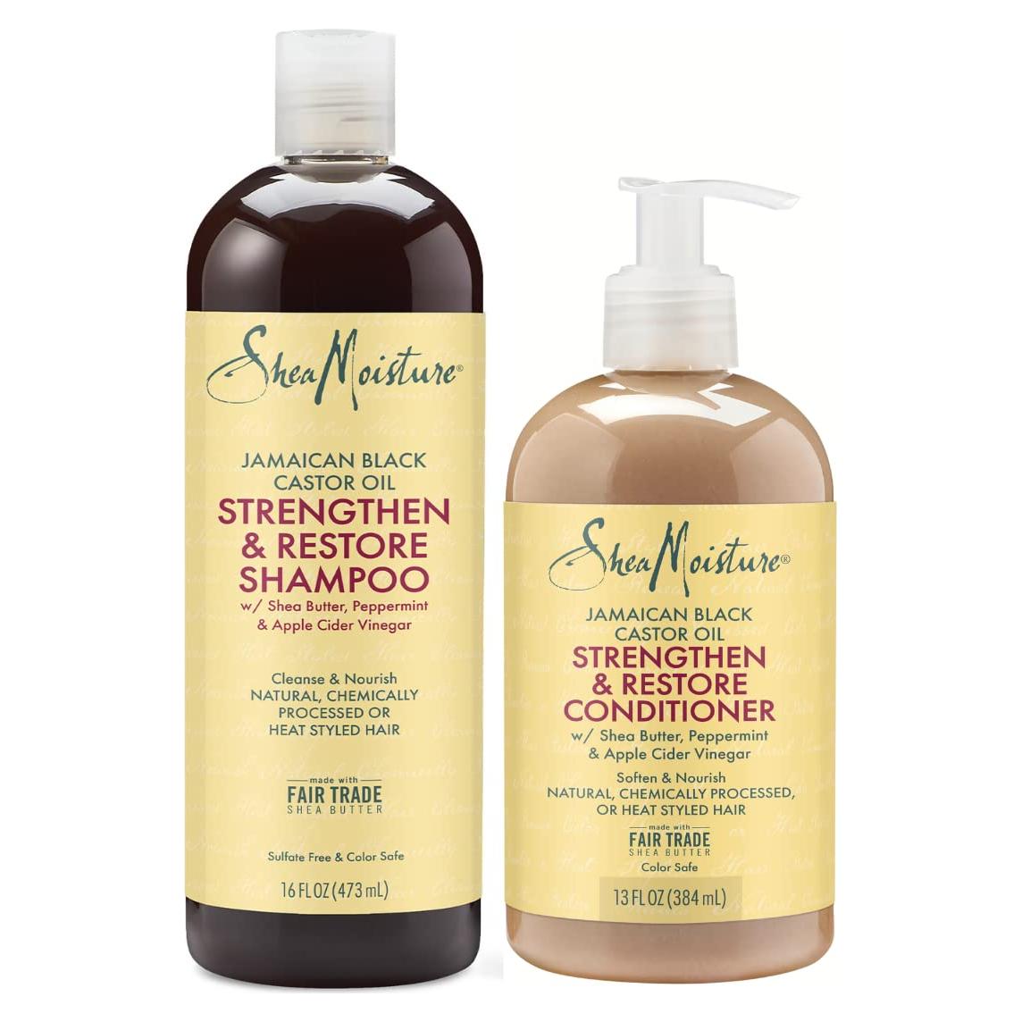 Champú y Acondicionador Shea Moisture 2 Piezas 453g y 369g