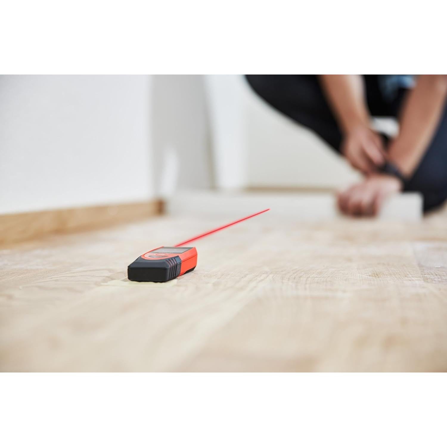 Leica DISTO D1 Medidor Láser 36.58m Bluetooth Rojo