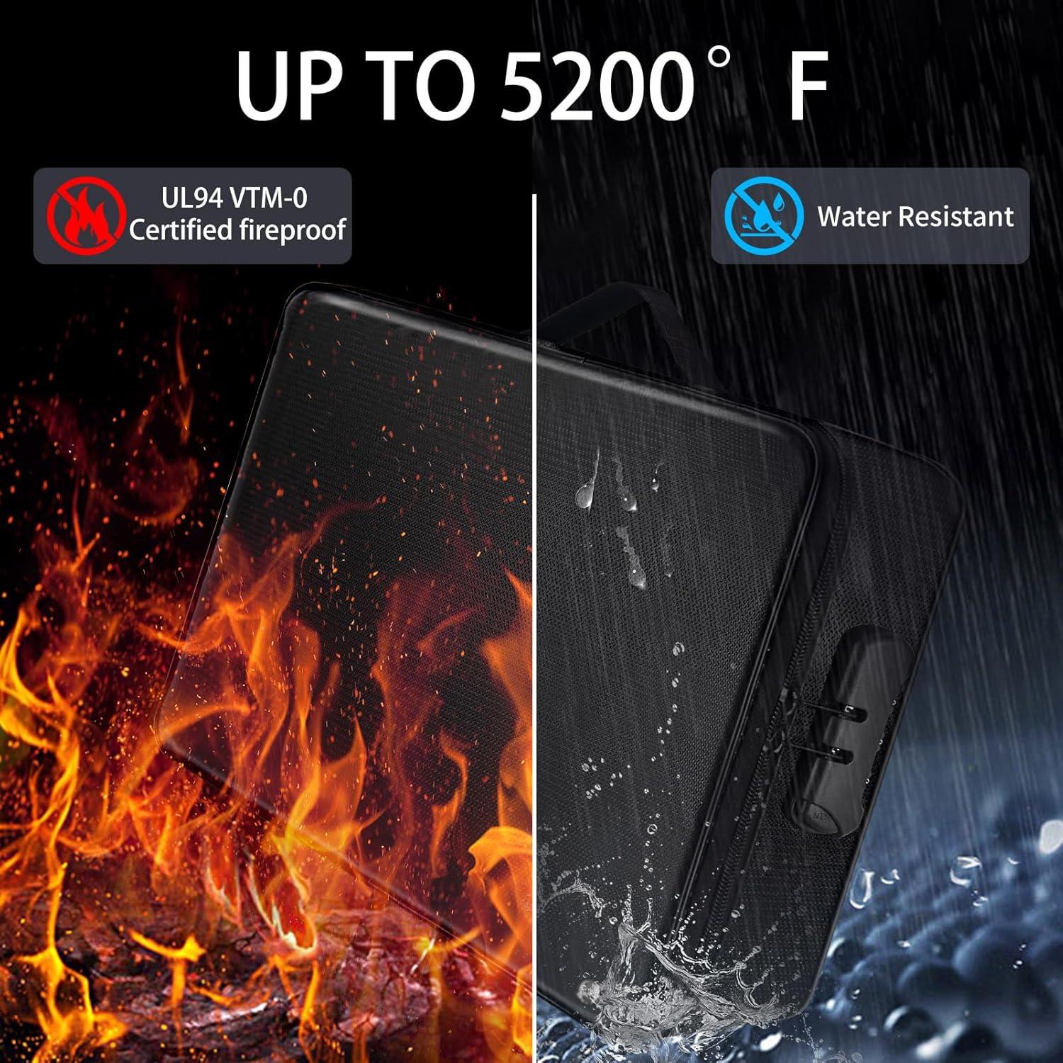 Bolsa de Documentos a Prueba de Fuego GDHSWJ 38x28cm Impermeable