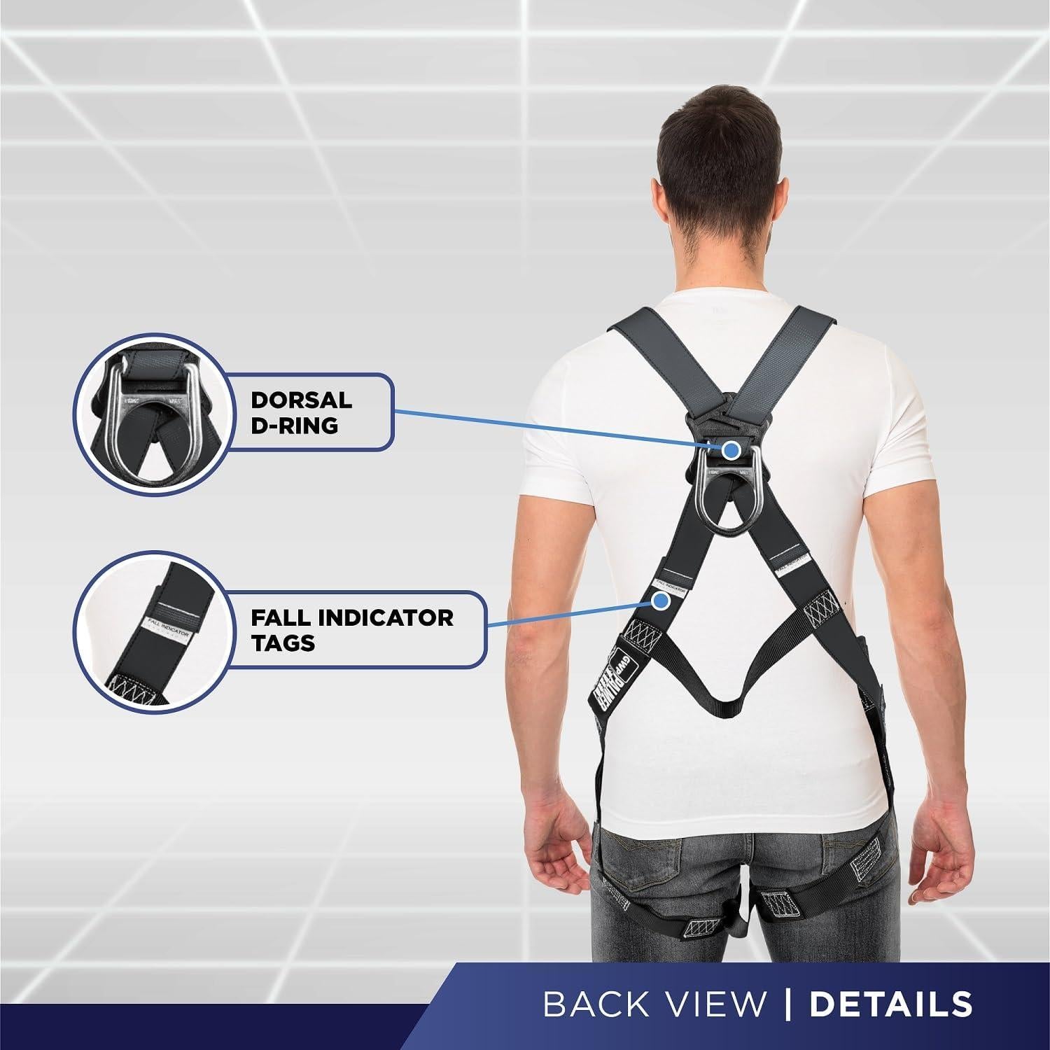 Kit de Seguridad ATERET V5501 Cubo de Techo 15.24 m