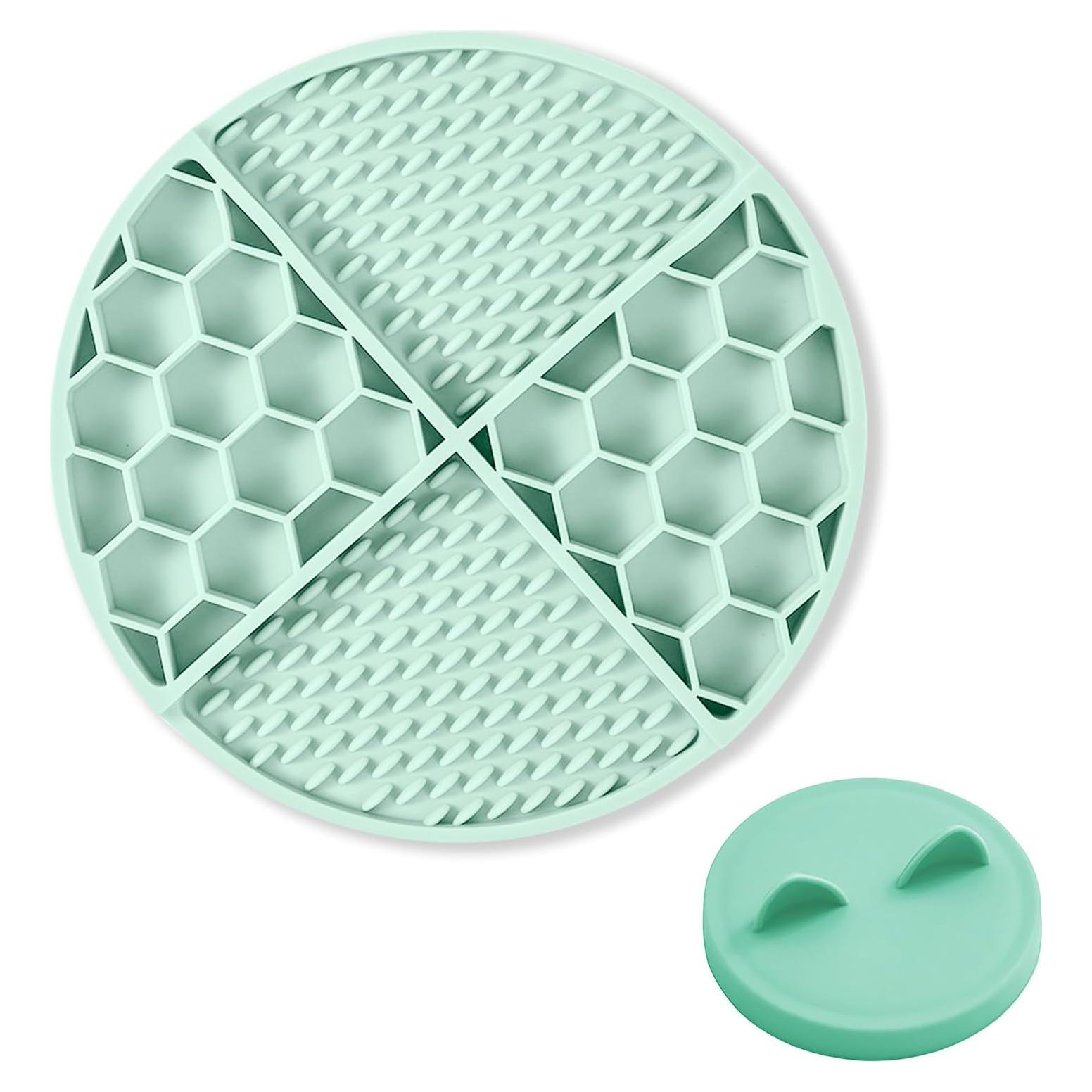 Alfombrilla de Lamer para Perros y Gatos Mooipur Verde Menta