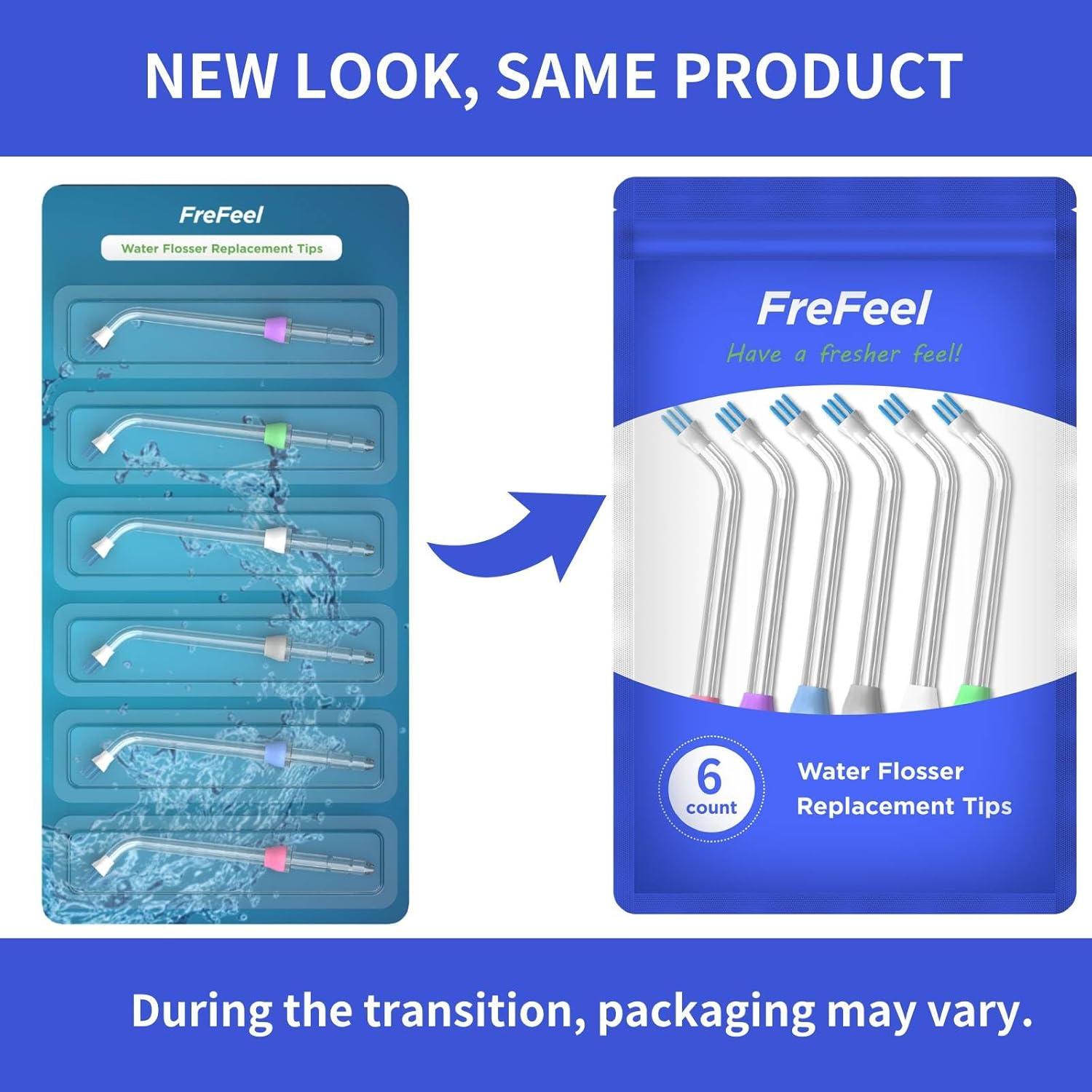 Replacement Heads for Waterpik, Replacement Picks for Water Pik Water Flosser (6 Plaque Chaser Tips)