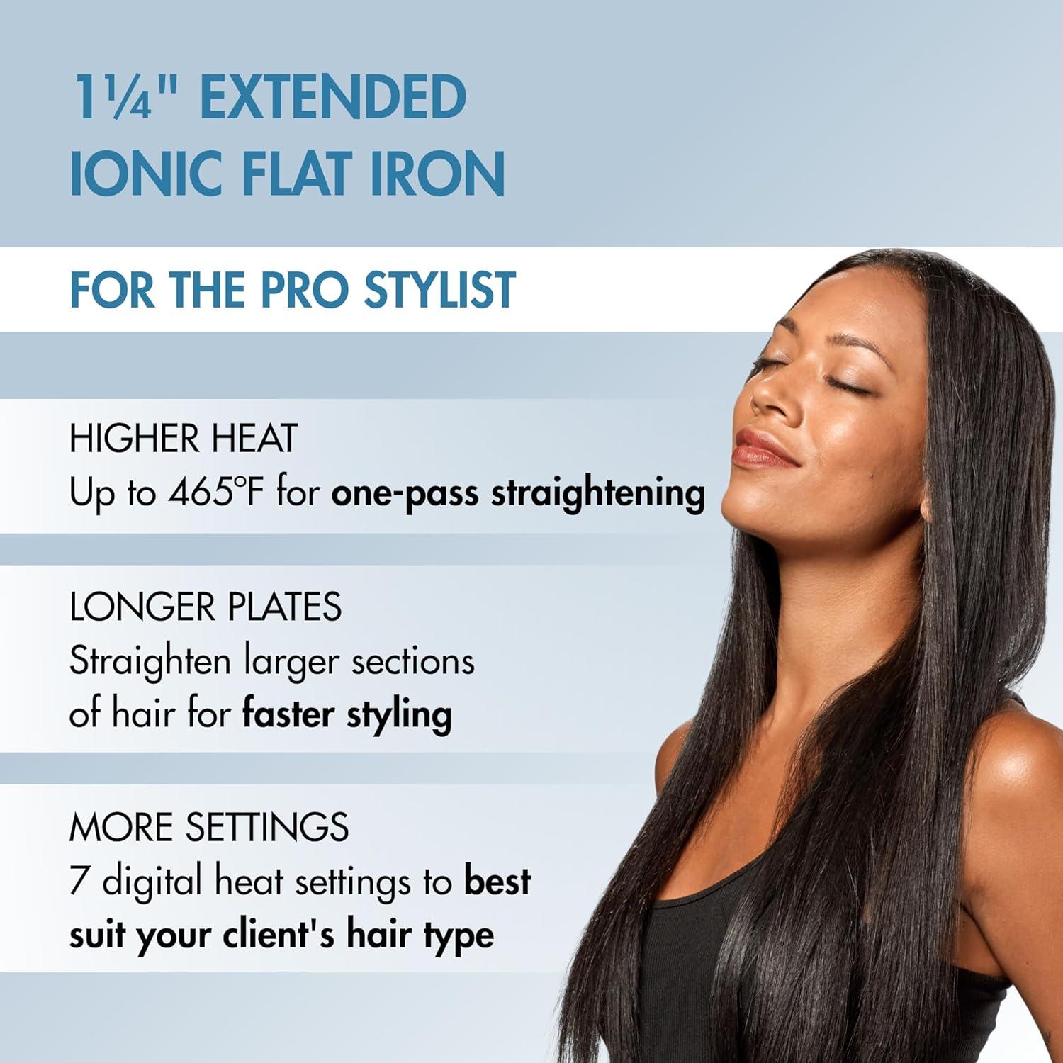 Plancha de Pelo Iónica BaBylissPRO BNT9091TXL 3.18 cm