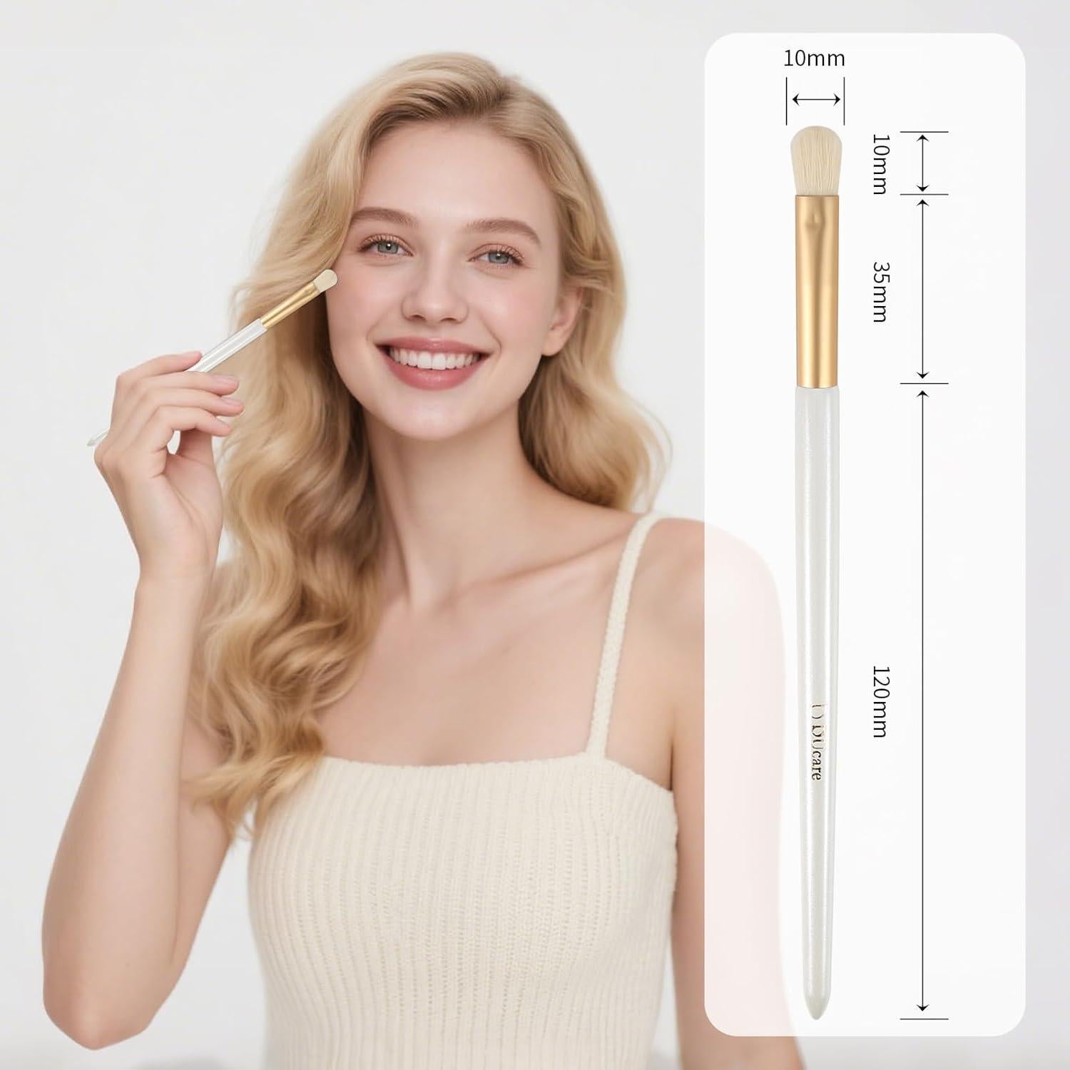 Brocha para Sombra de Ojos DUcare - Difuminado Fluffy Vegana