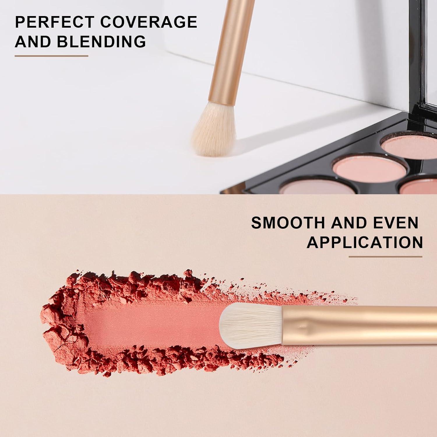 Brocha para Sombra de Ojos DUcare - Difuminado Fluffy Vegana