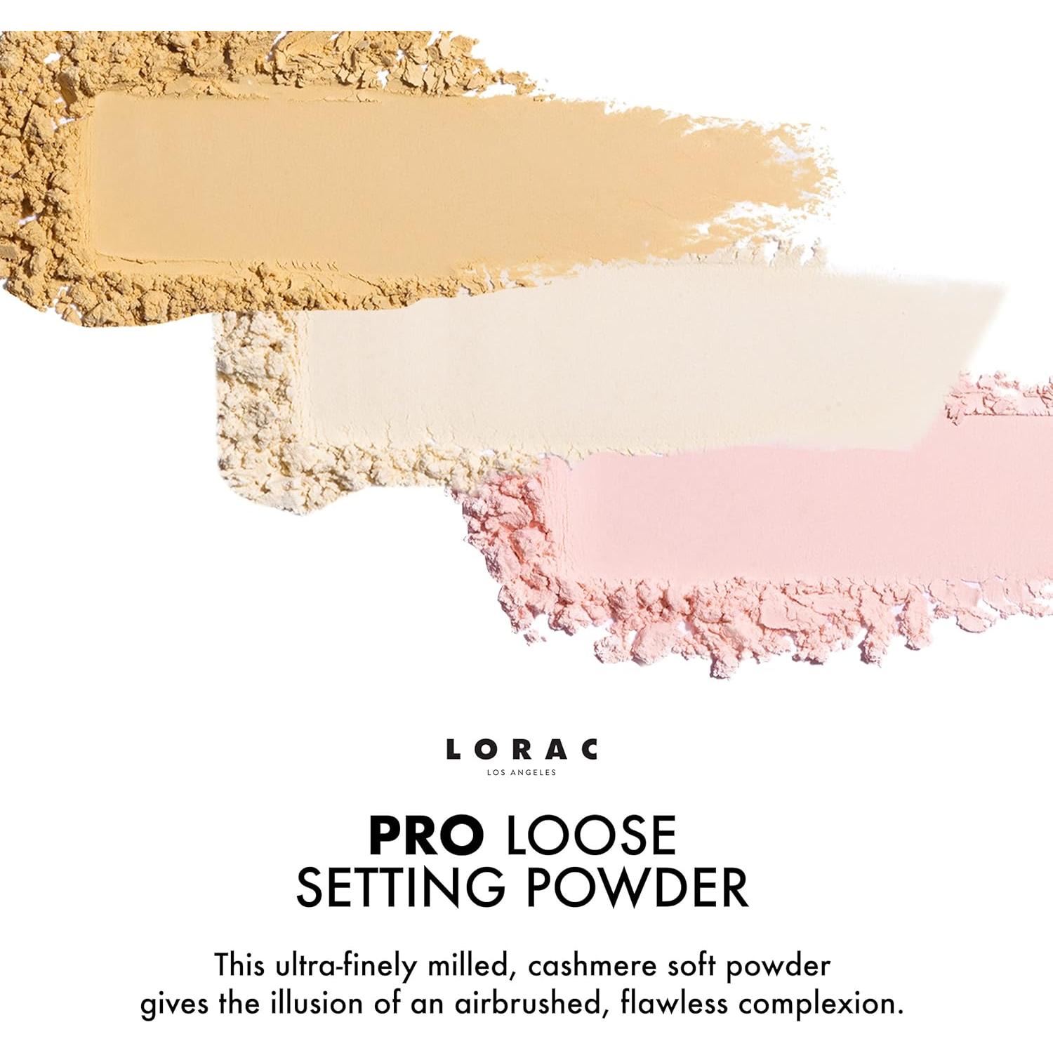 LORAC PRO Polvo Suelto Acabado Perfecto Rosa Suave 27g