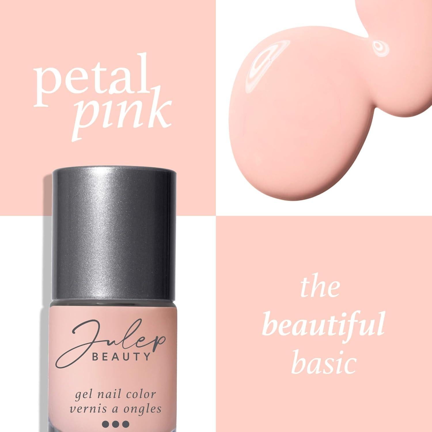 Esmalte de Uñas Gel Julep Rosa Pétalo Secado Rápido 49.6g