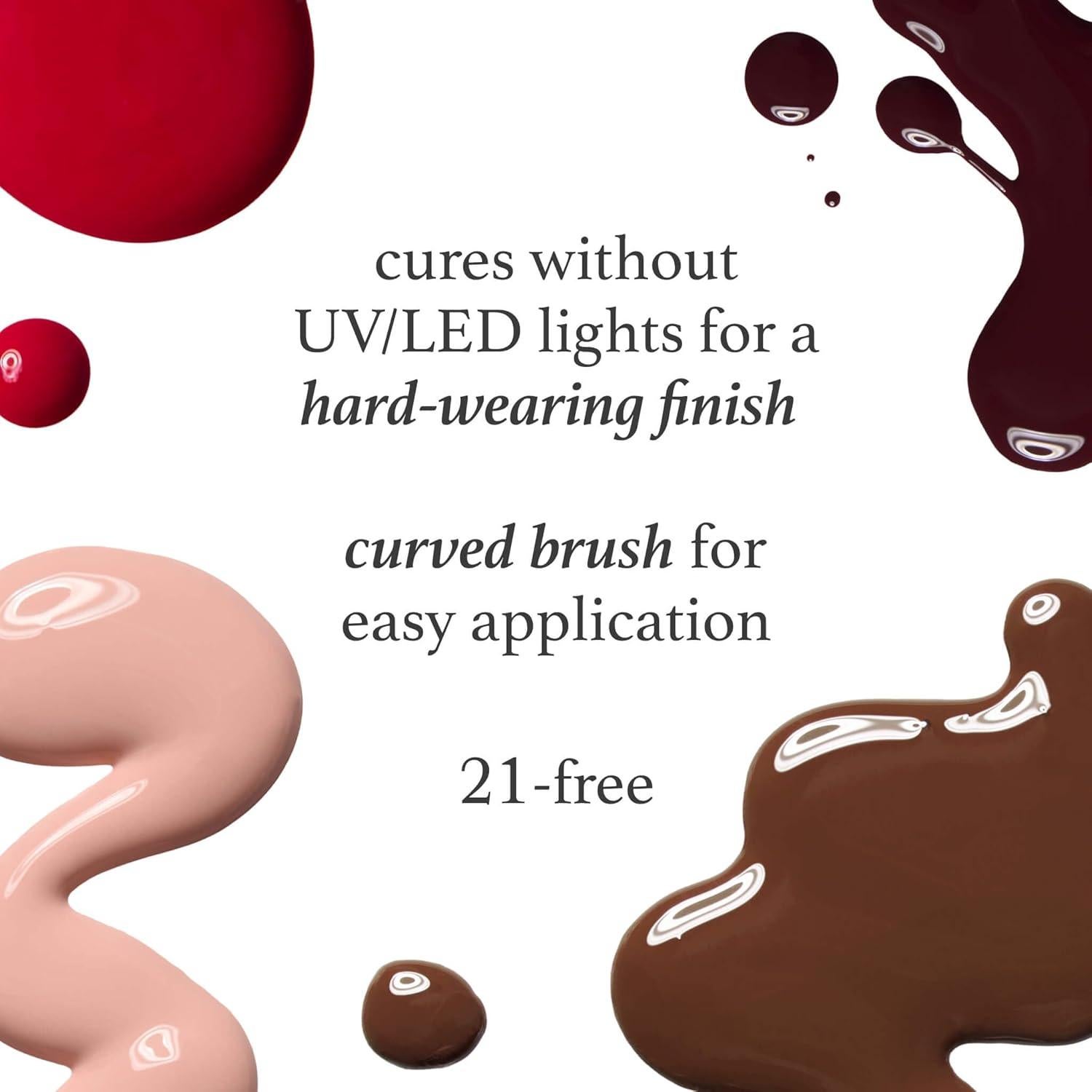 Esmalte de Uñas Gel Julep Rosa Pétalo Secado Rápido 49.6g