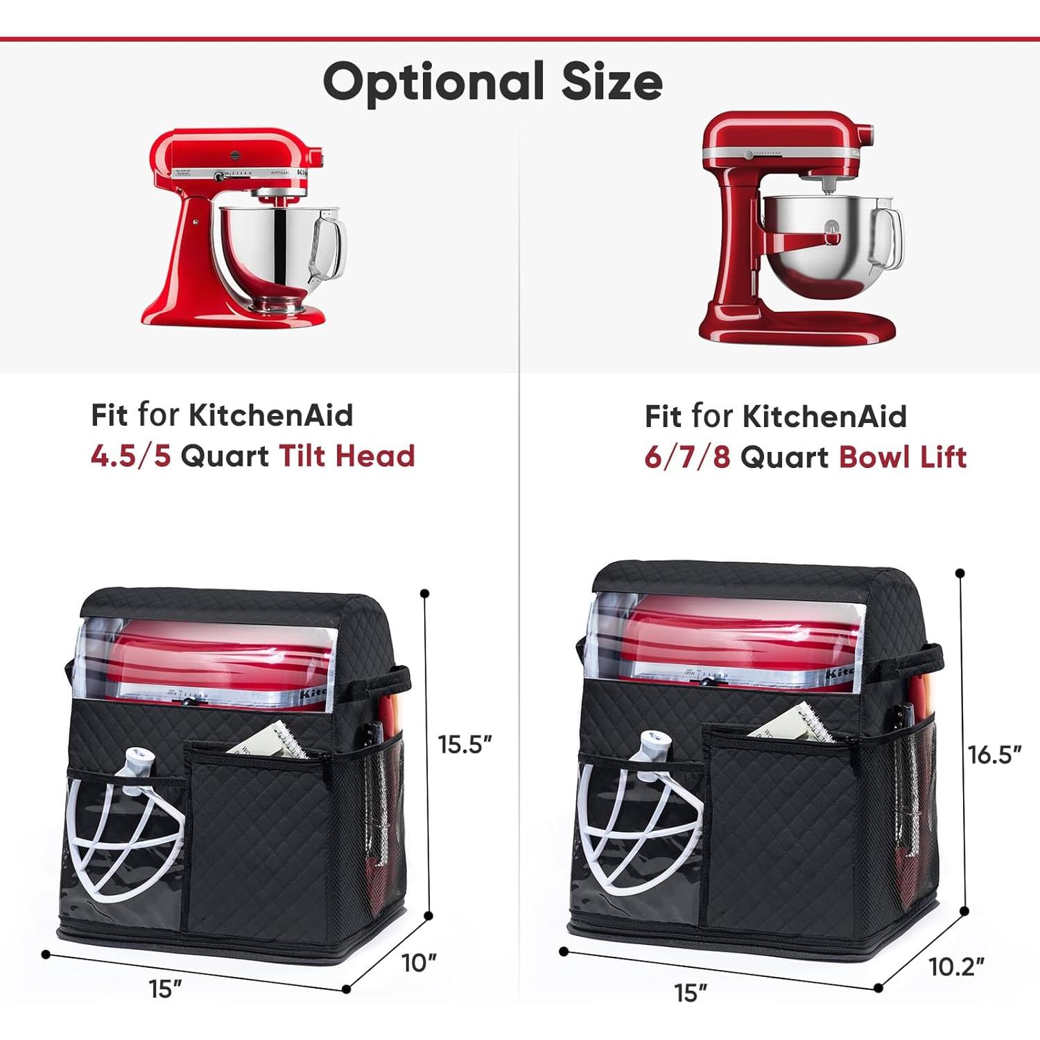 Funda para Batidora de Pie BAGSPRITE 4.5/5 Cuartos con Bolsillos