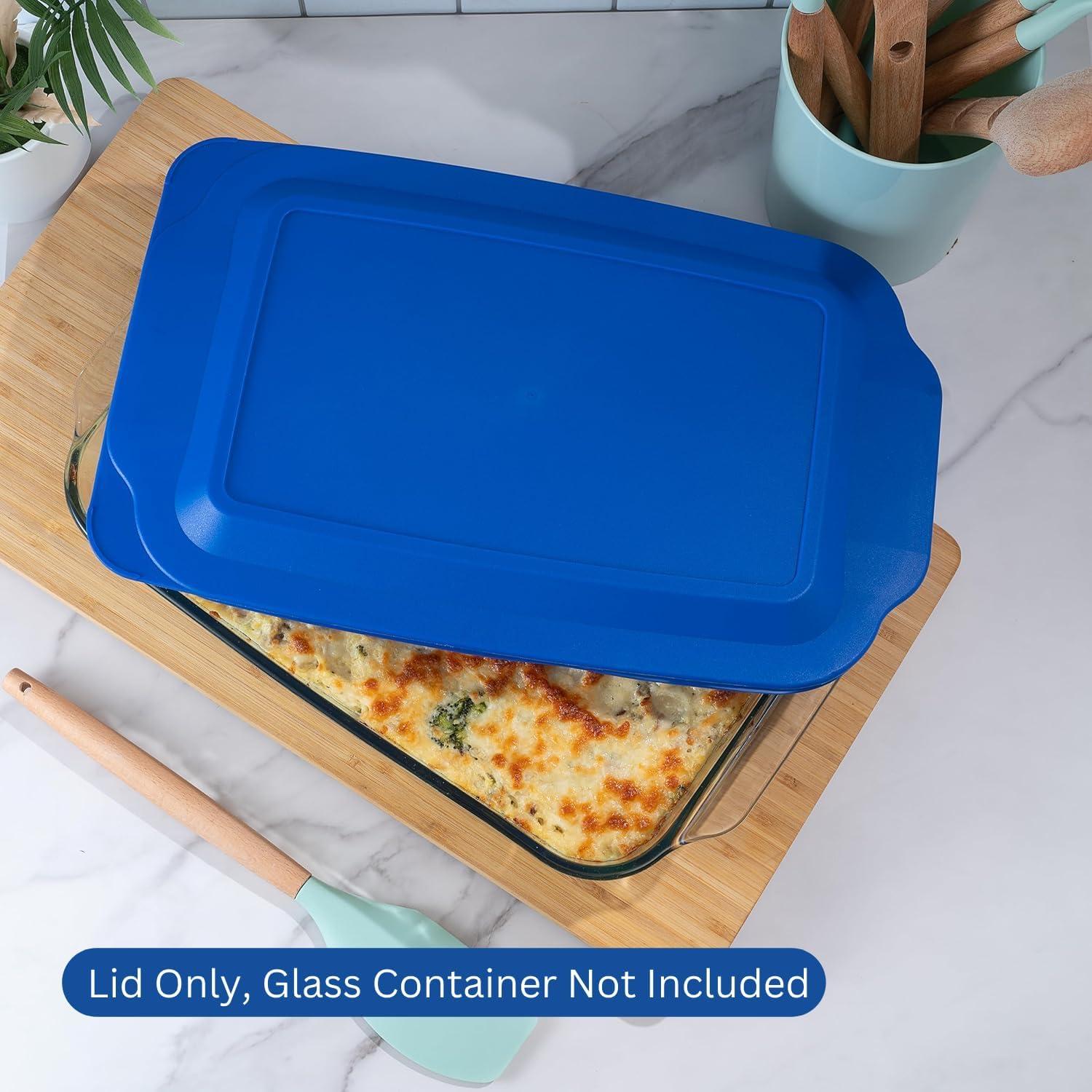 Tapa de Reemplazo MRX para Pyrex 9x13 sin Manijas - 2 Piezas