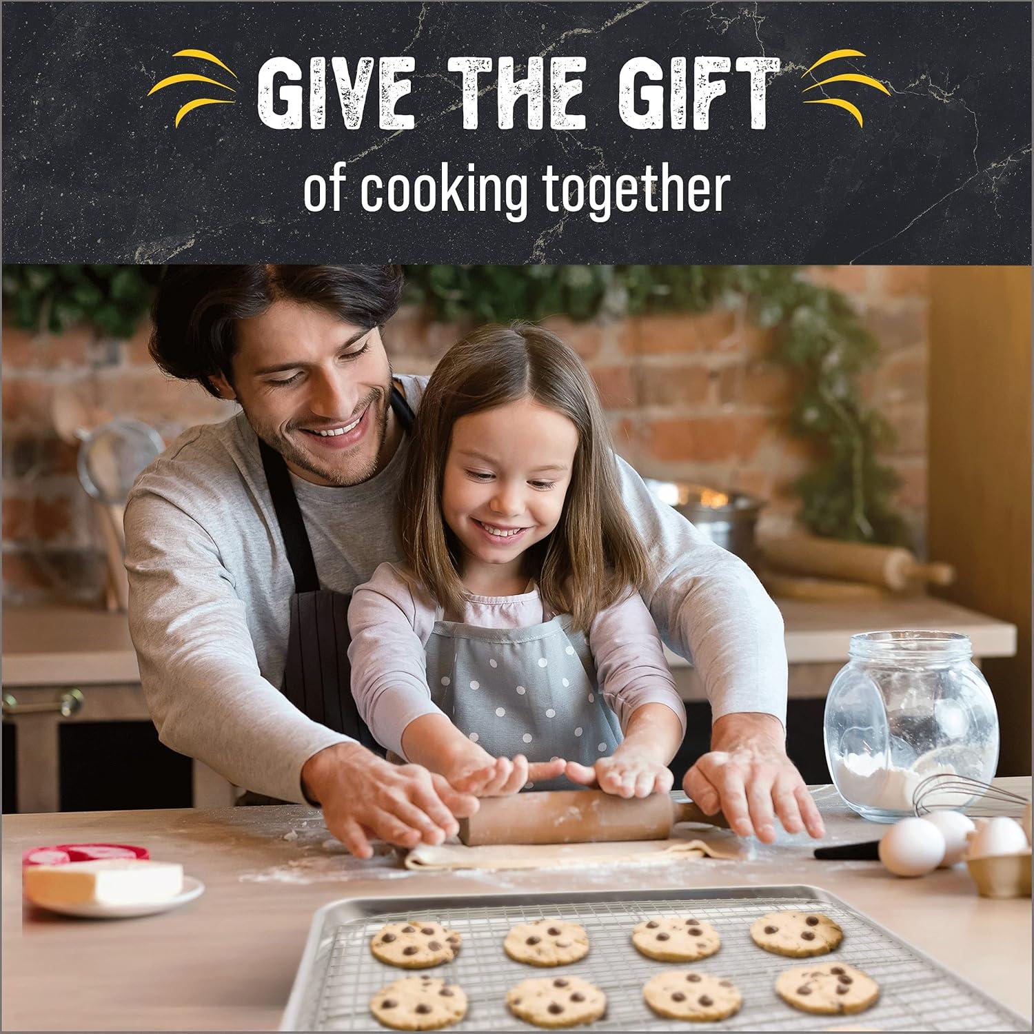 Bandeja para Hornear Checkered Chef 45.7 x 33 cm + Rejilla