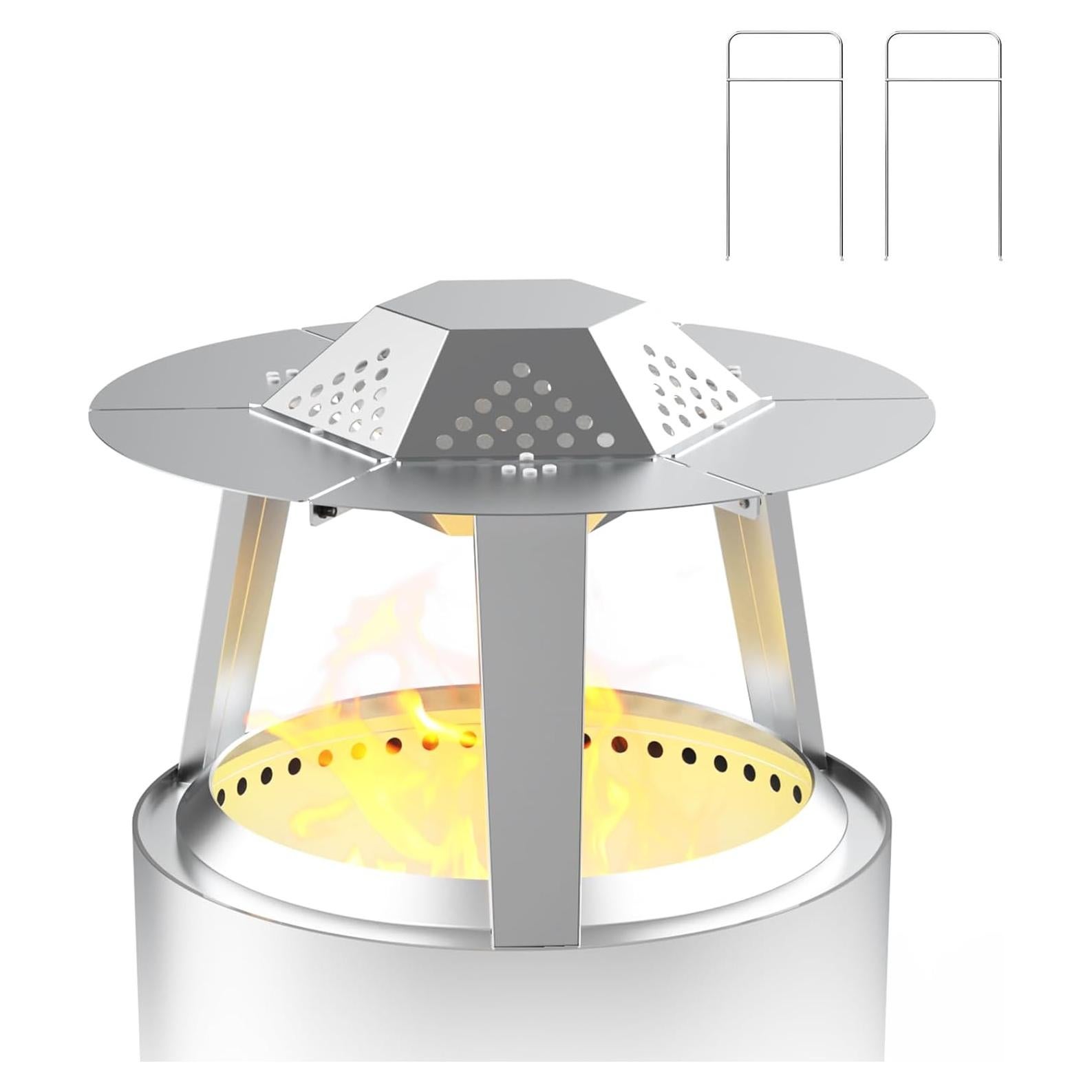 Difusor de Calor LS'BABQ para Fogón Solo Stove Ranger 38 cm