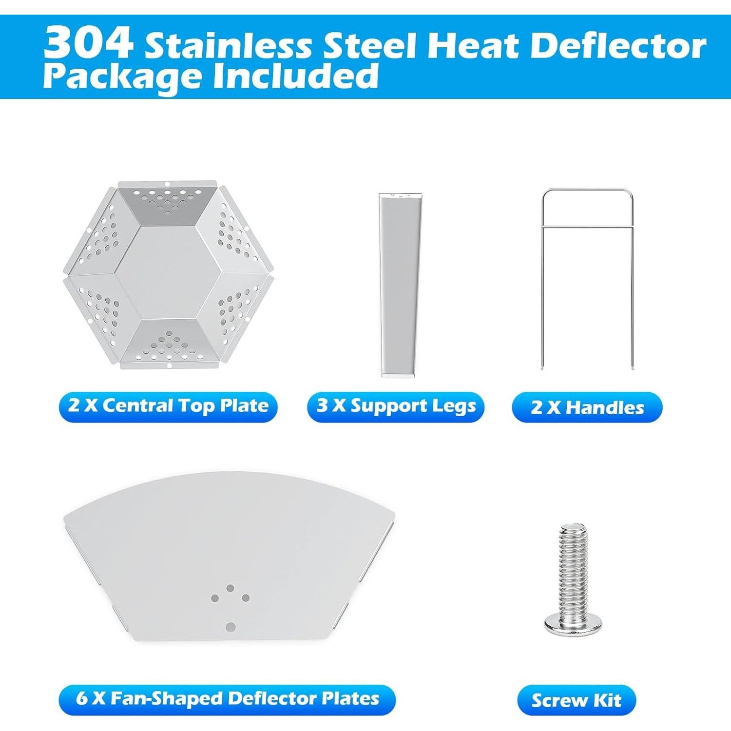 Difusor de Calor LS'BABQ para Fogón Solo Stove Ranger 38 cm