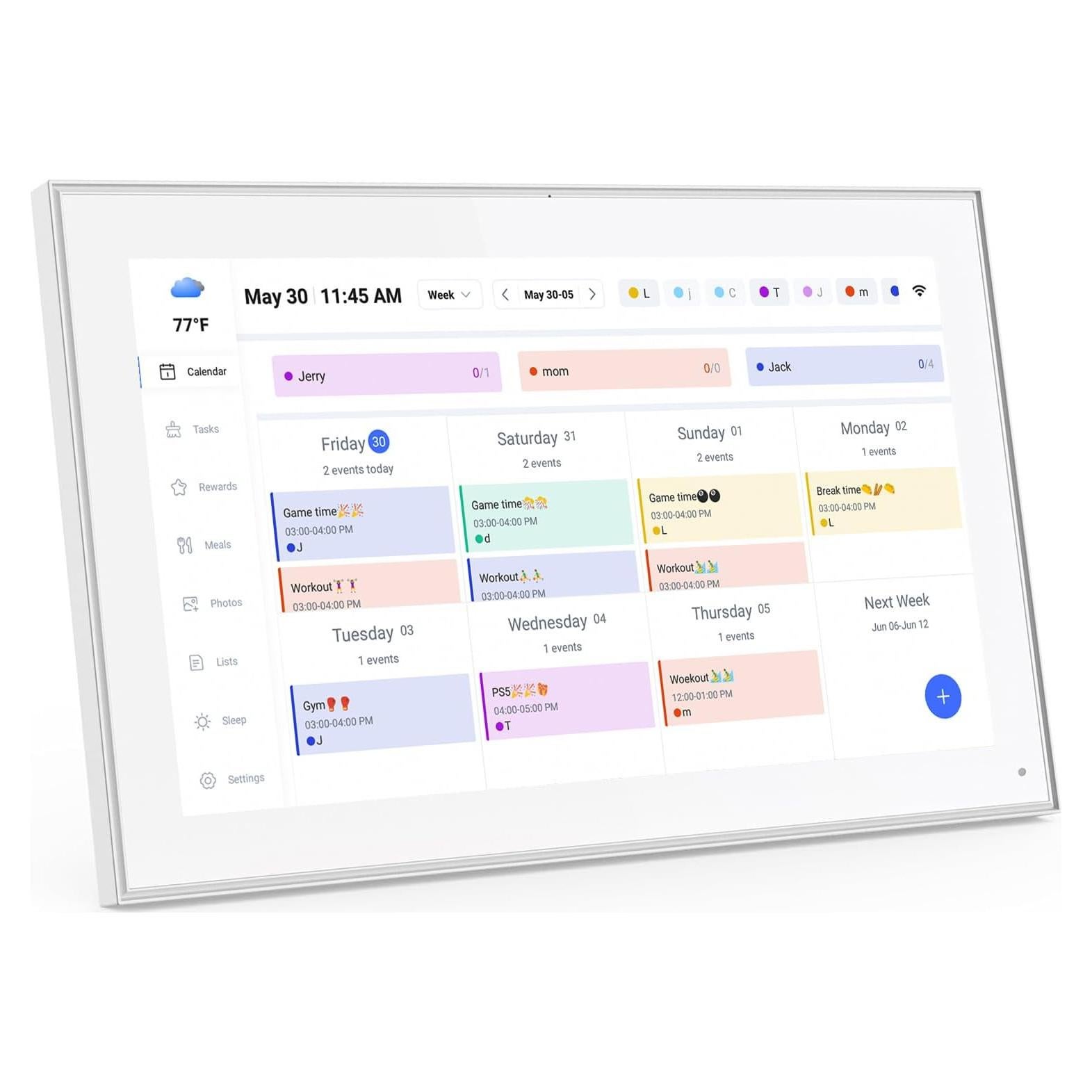 Calendario Digital SSA 15.6" Pantalla Táctil FHD WiFi