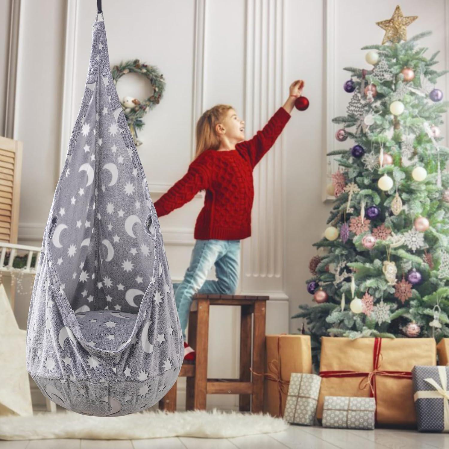 Silla de columpio sensorial ZAIXIA con cojín inflable 70x150cm