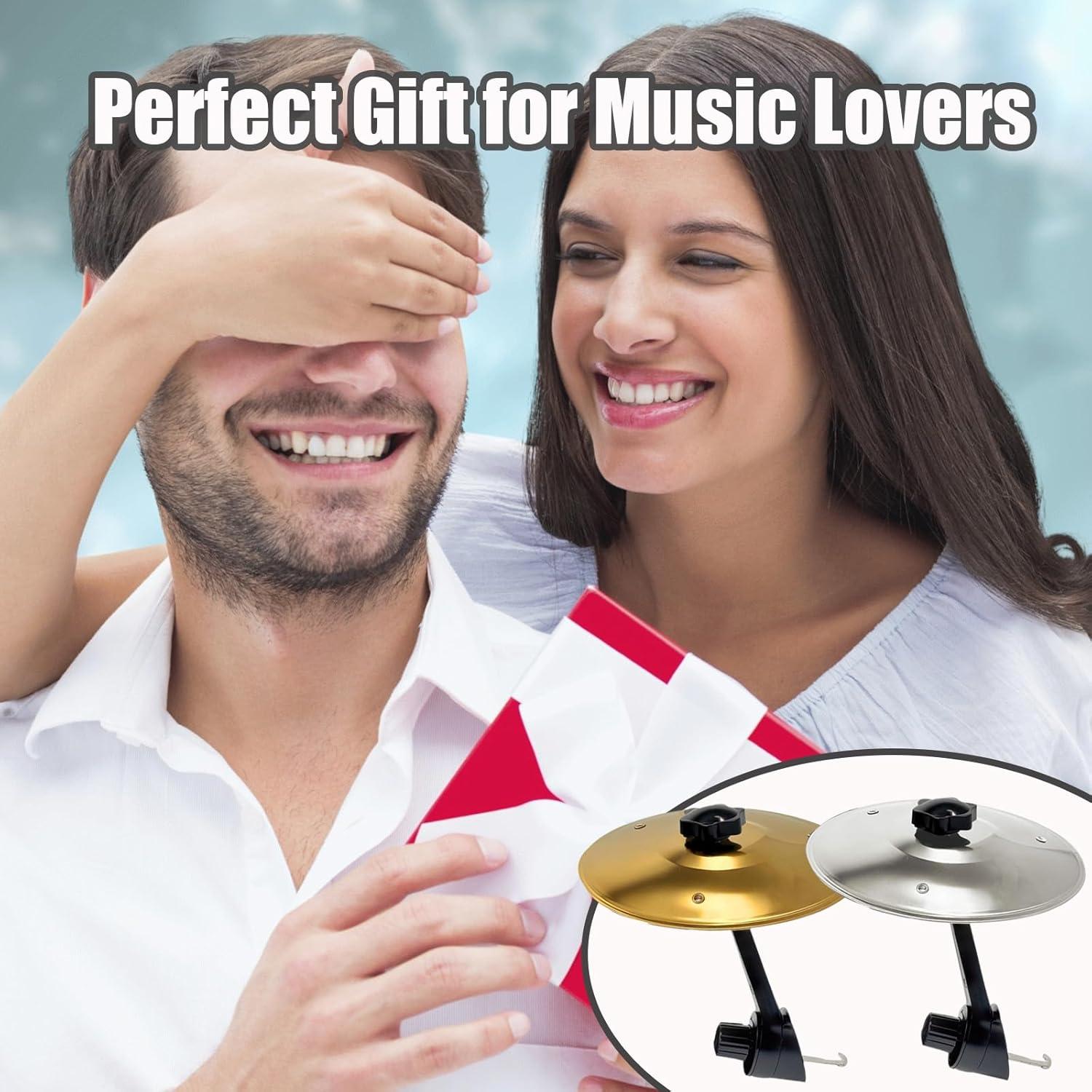 Cymbal de coche mini Oro G25070314 - Fácil instalación y sonido realista