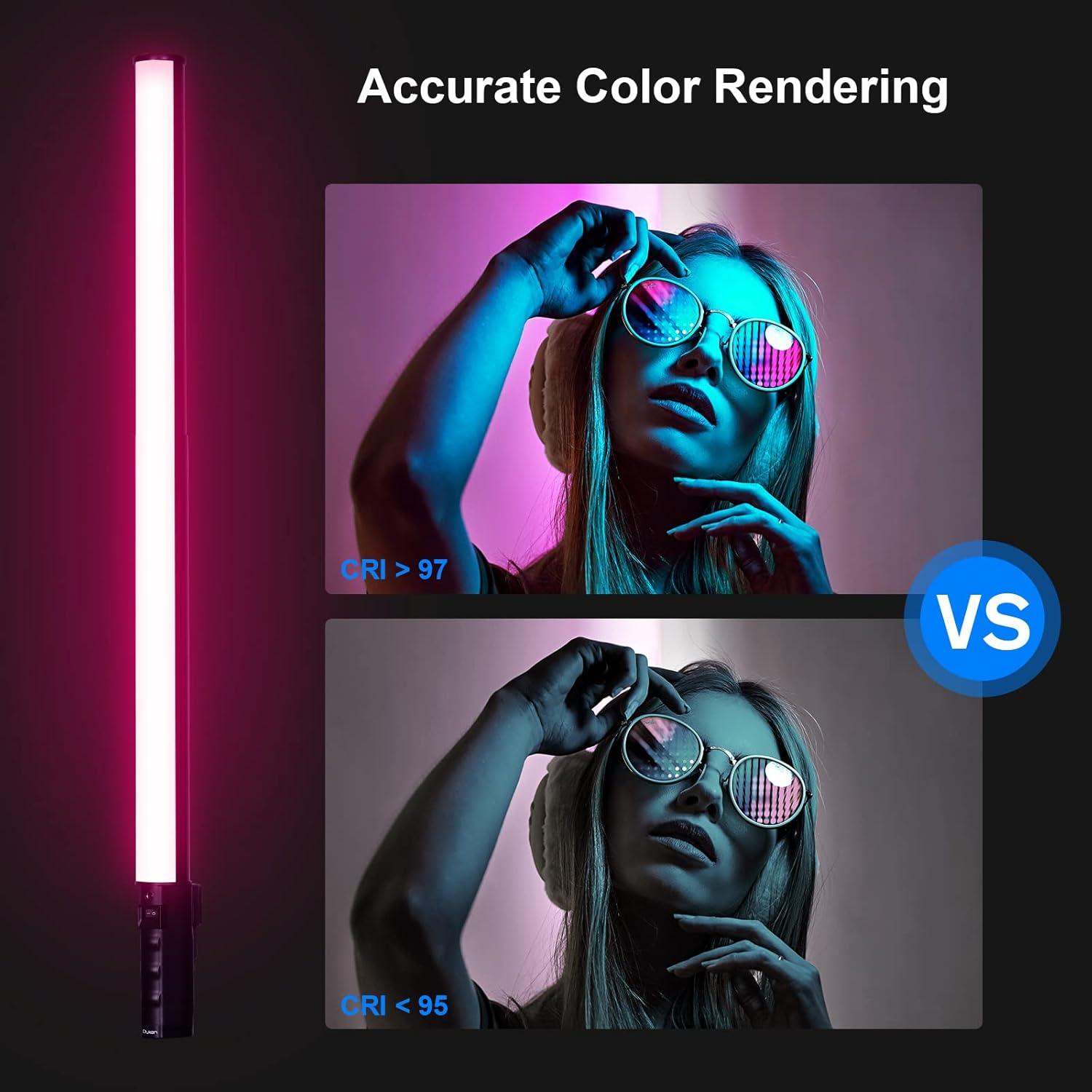 Varita de Luz LED RGB SIRUI T60 Portátil 74cm Batería Recargable