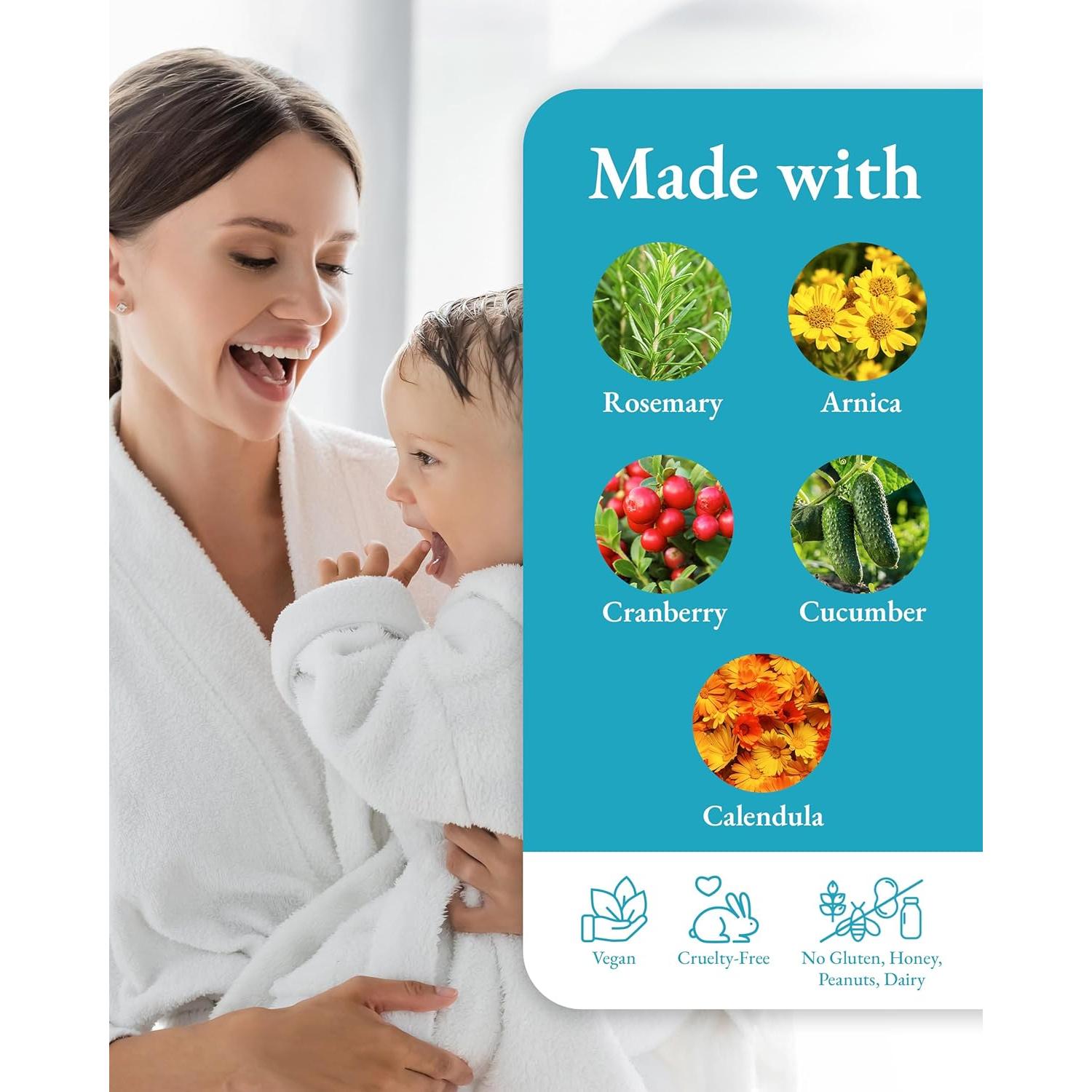 Jabón Orgánico para Bebés Original Sprout 354 ml Hidratante