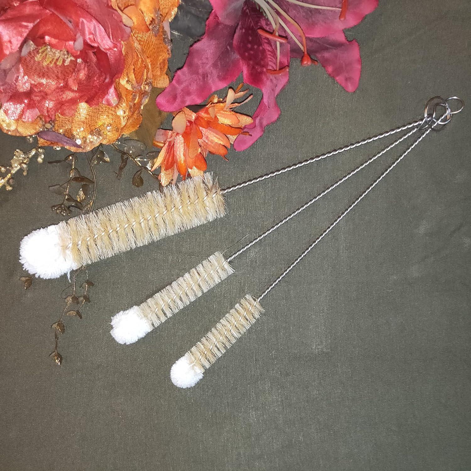 Juego de cepillos de limpieza NewFerU para botellas - 3 tamaños