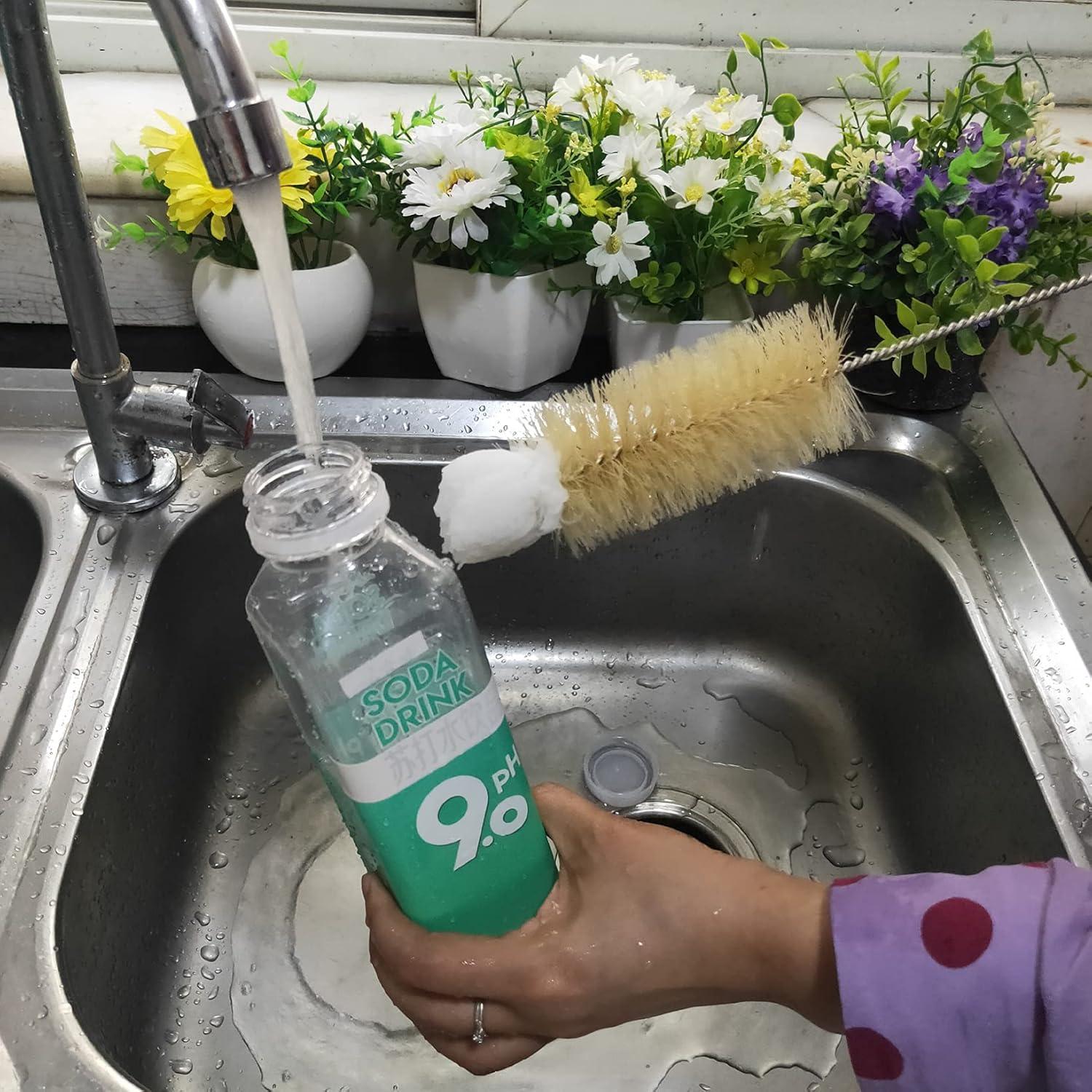 Juego de cepillos de limpieza NewFerU para botellas - 3 tamaños