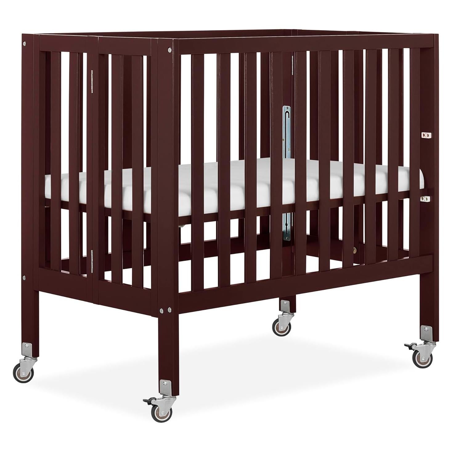 Cuna Mini Plegable Dream On Me Jett Espresso, 3 Alturas