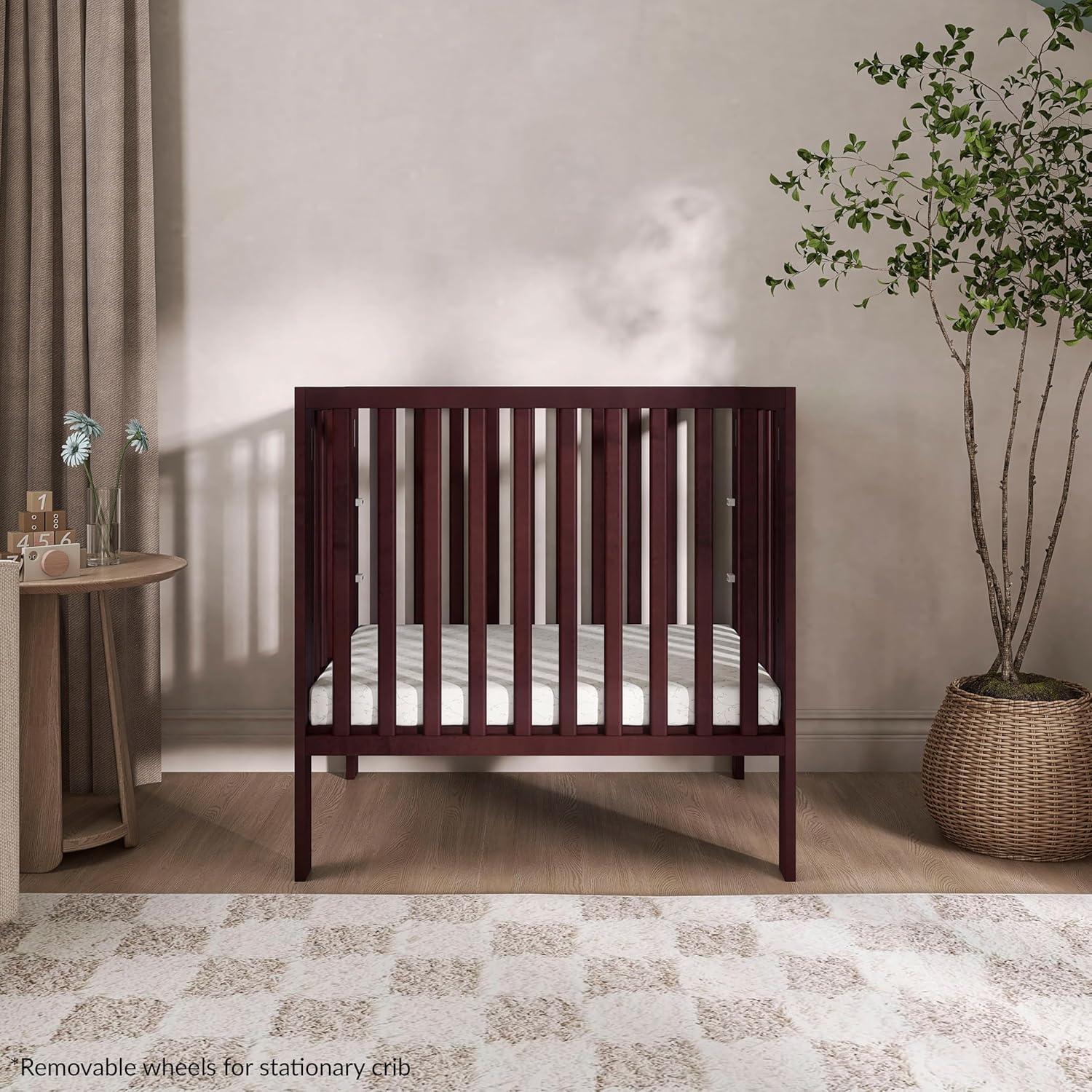 Cuna Mini Plegable Dream On Me Jett Espresso, 3 Alturas