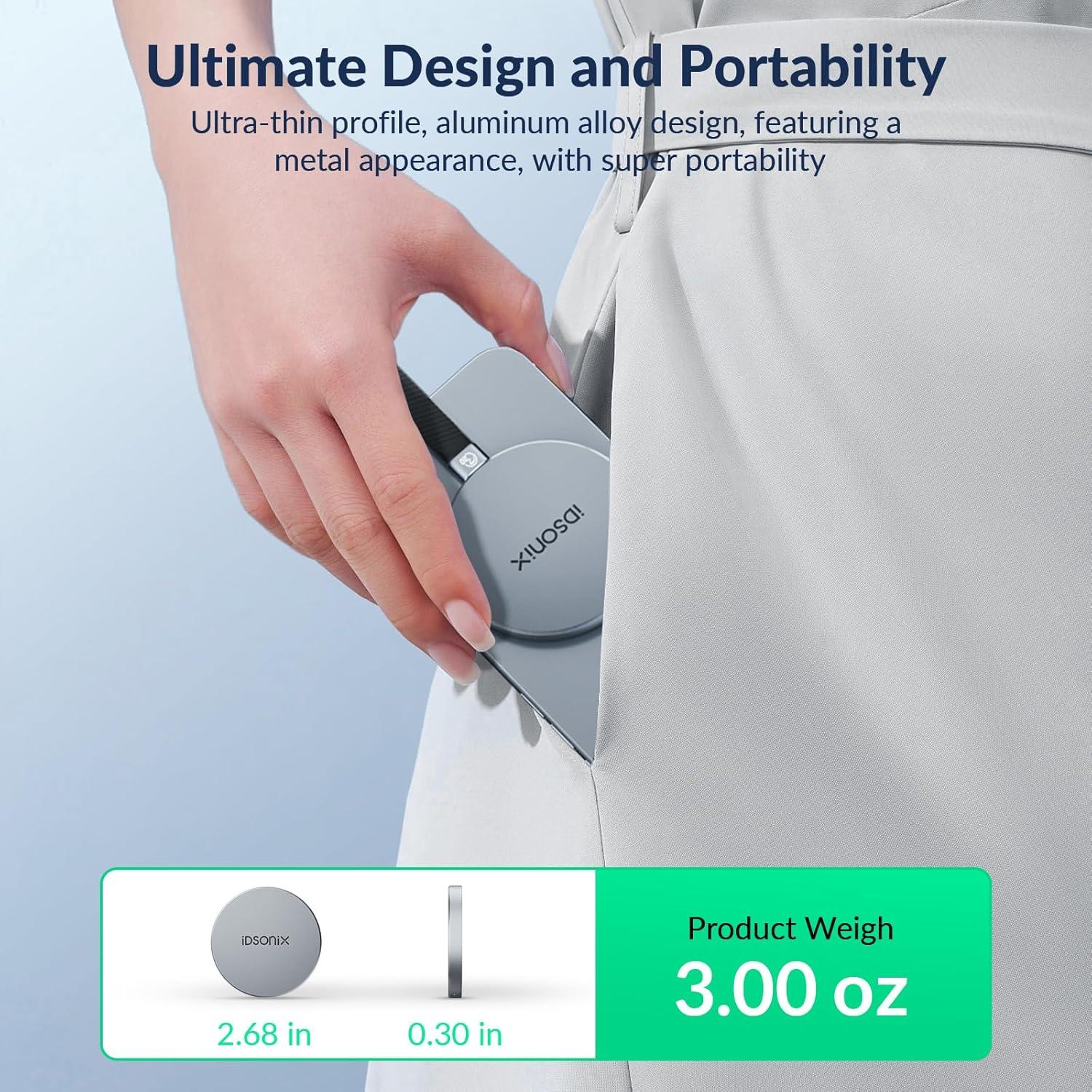 SSD Externo iDsonix iQ20 512GB Portátil 2000MB/s USB-C