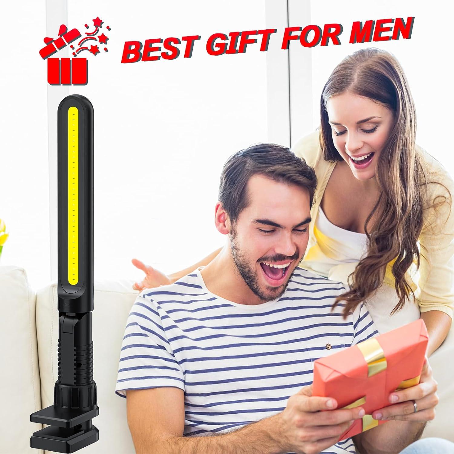 Luz de Trabajo LED Recargable GODENBA 1200LM Magnética 2200mAh