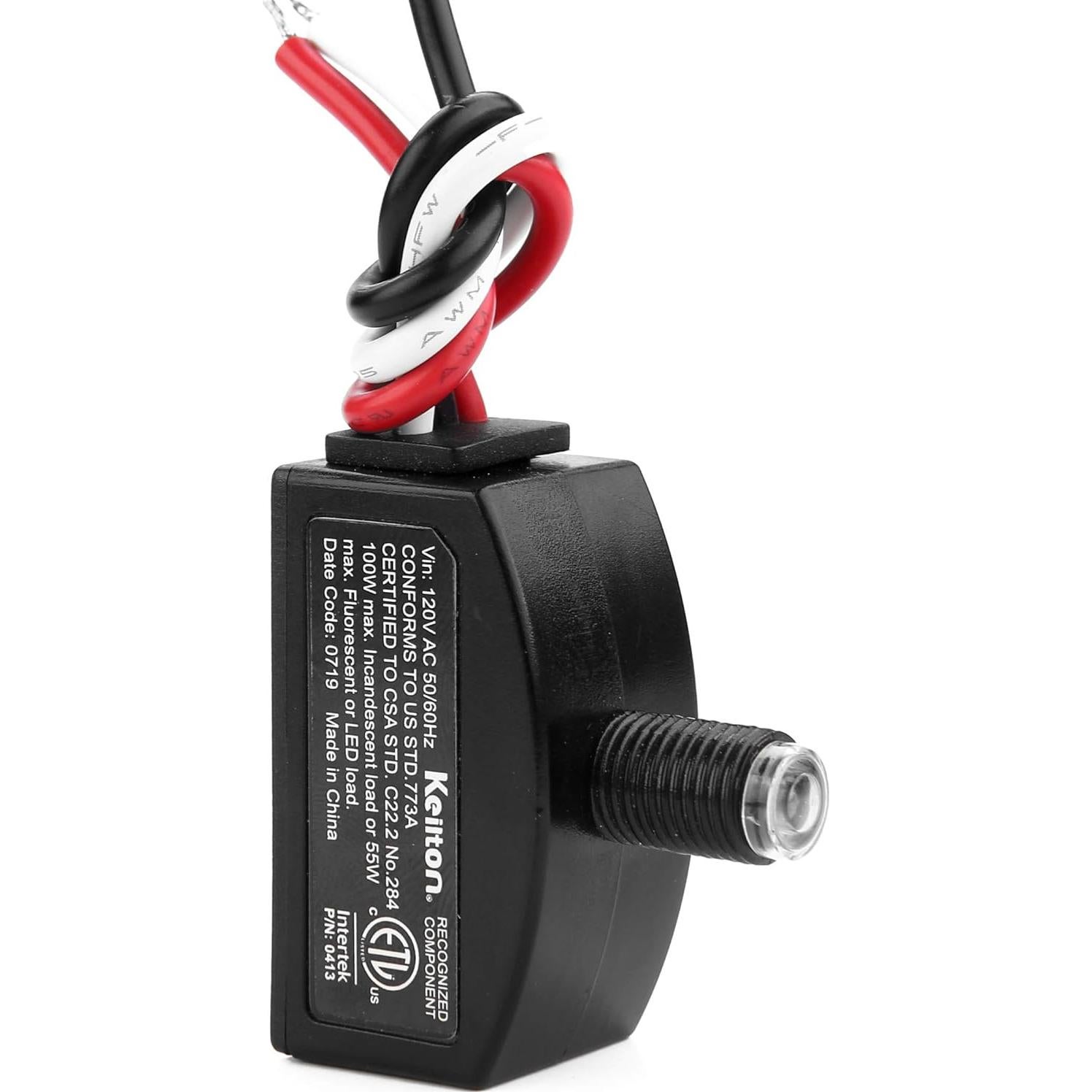 Sensor de Luz Fotocélula Keilton 120V CA Automático