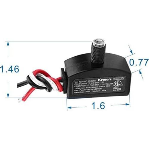 Sensor de Luz Fotocélula Keilton 120V CA Automático