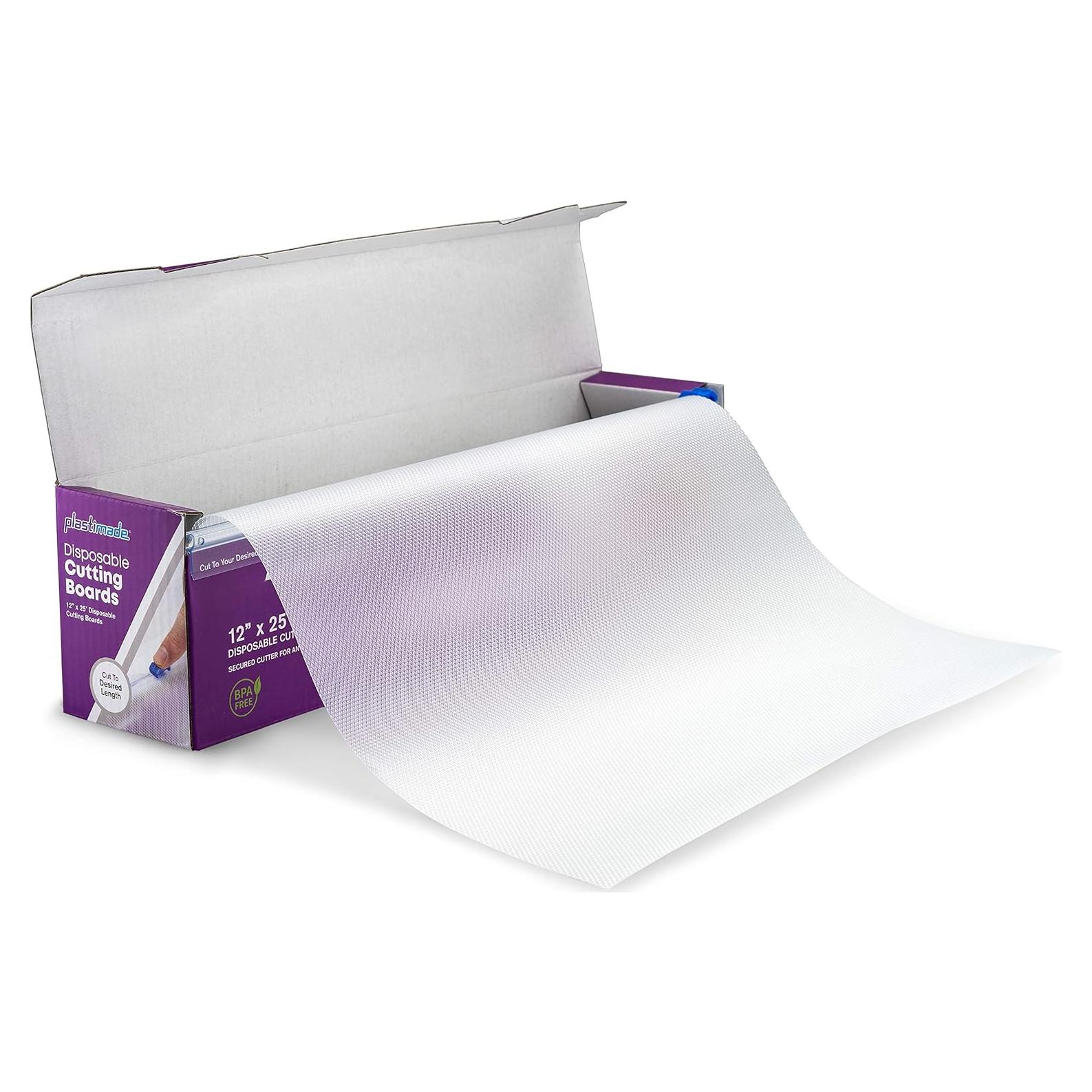 Tabla de Cortar Desechable Plastimade 30.48cm x 7.62m Flexible