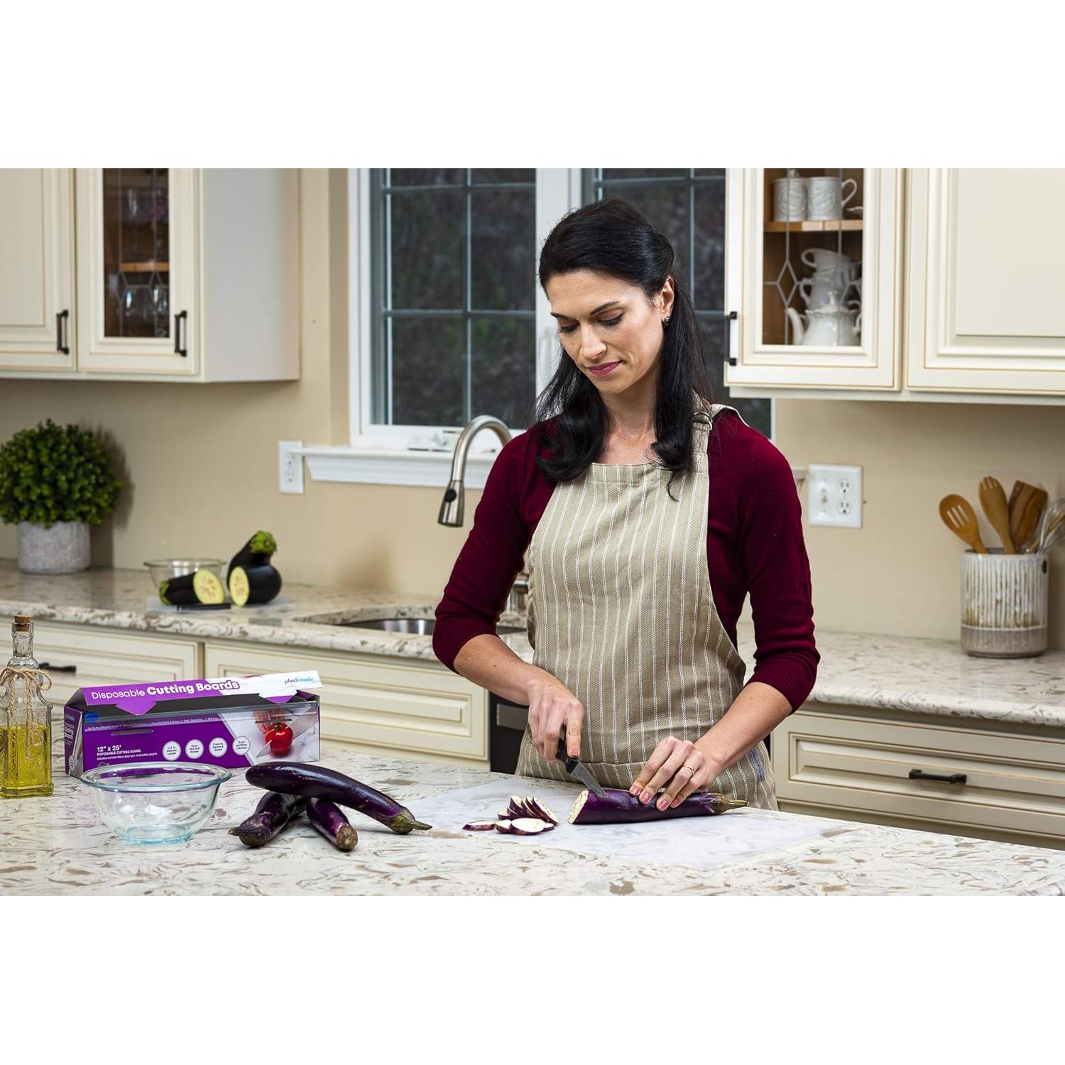 Tabla de Cortar Desechable Plastimade 30.48cm x 7.62m Flexible