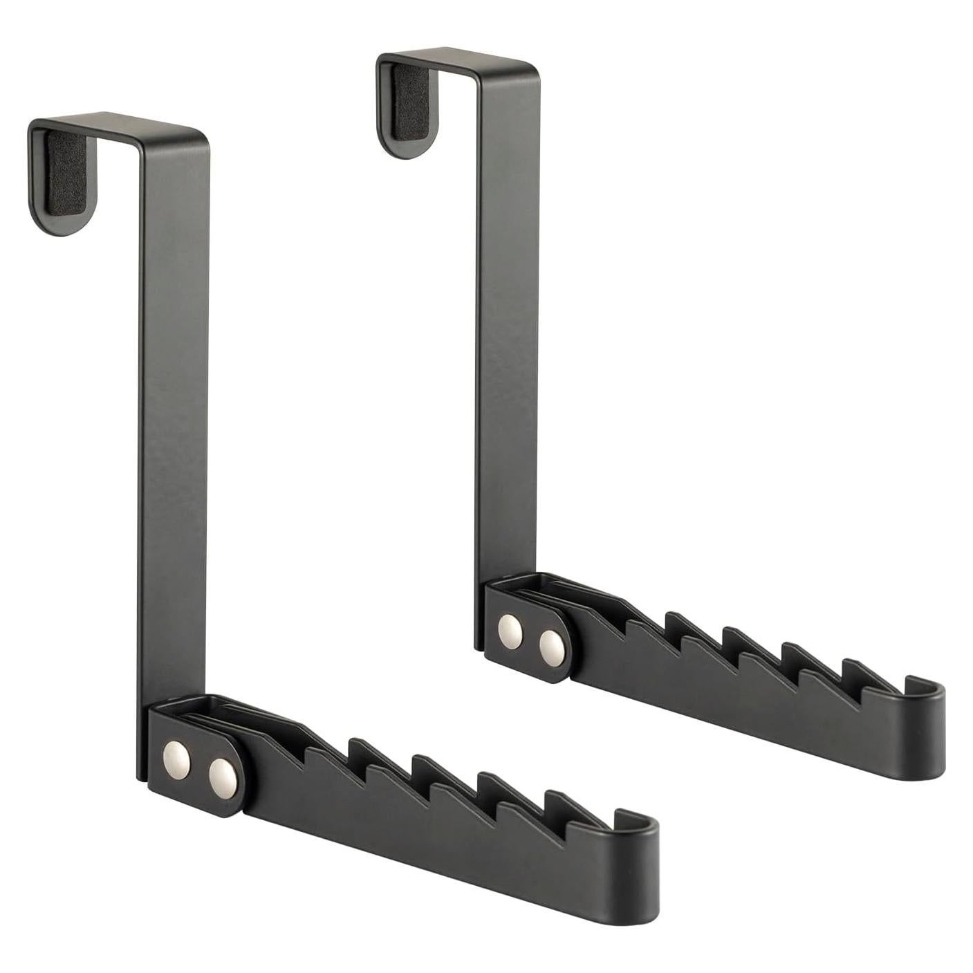 Percheros Metálicos TASEVO para Secar Ropa - 2 Piezas Ajustables