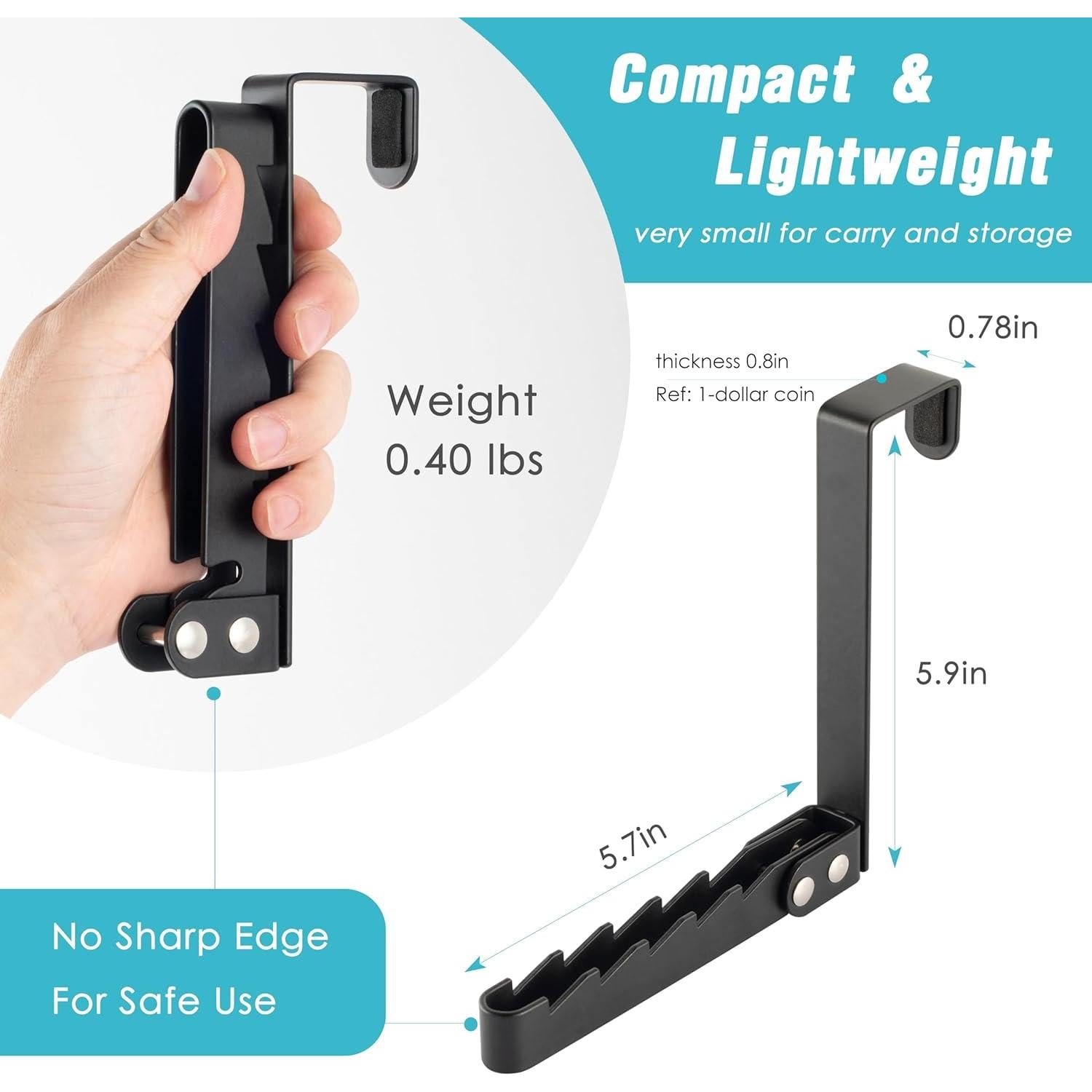 Percheros Metálicos TASEVO para Secar Ropa - 2 Piezas Ajustables