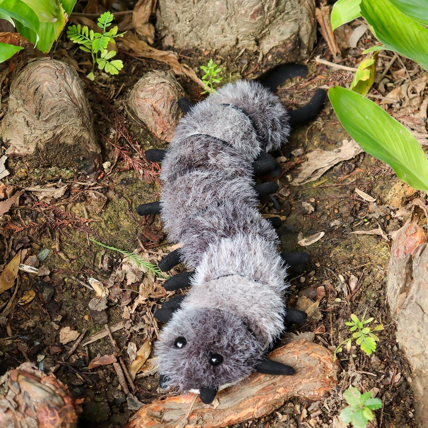 Cienpies de Peluche Negro Apricot Lamb 35.56 cm Suave