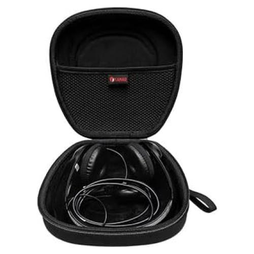 Funda Dura XANAD para Auriculares Logitech y JLab - Negro