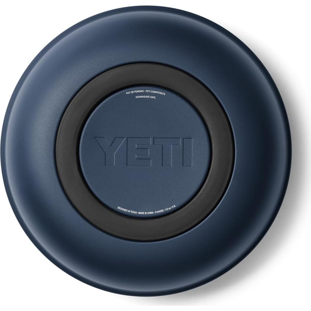 Tazón Bajo Aislado YETI Rambler 3.6 Qt Acero Inoxidable Marino