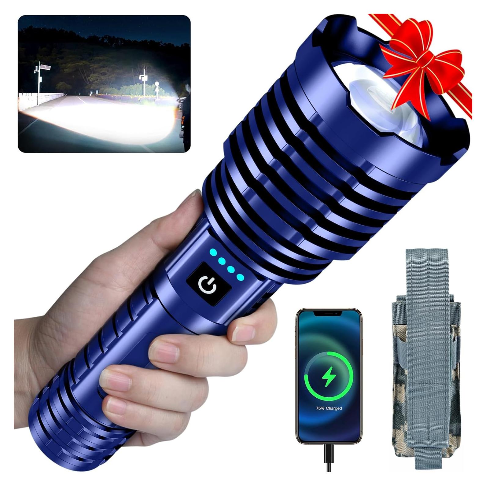 Linterna Táctica Impermeable baibian XHP160-A8 5000 Lúmenes