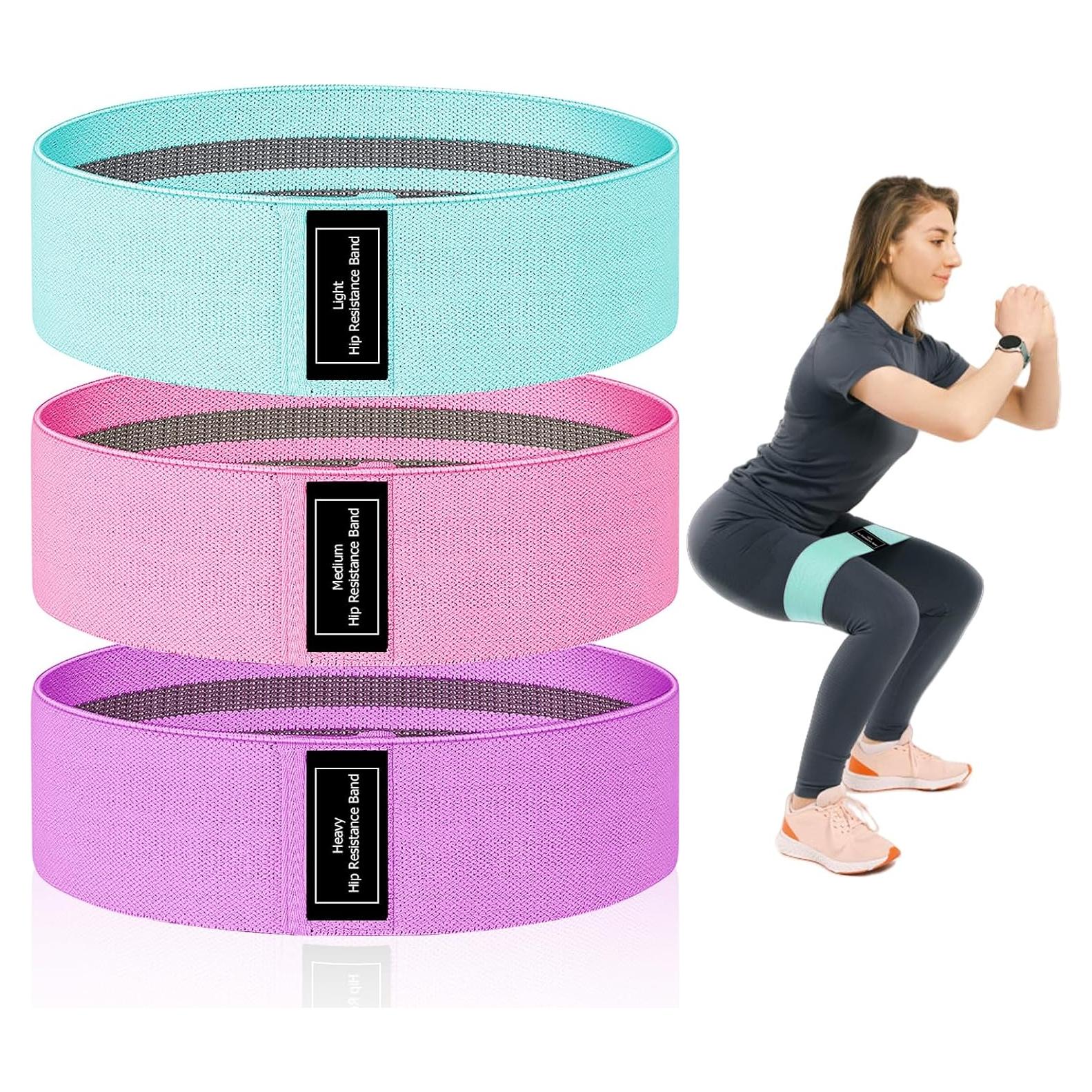 Juego de Bandas de Resistencia Kosair - 3 Niveles Antideslizantes