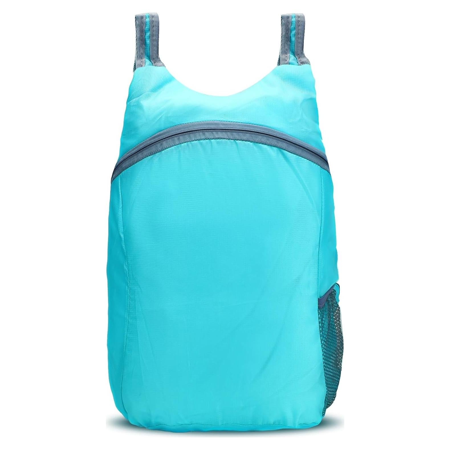 Mochila de Senderismo Plegable 15L Azul - Resistente al Agua