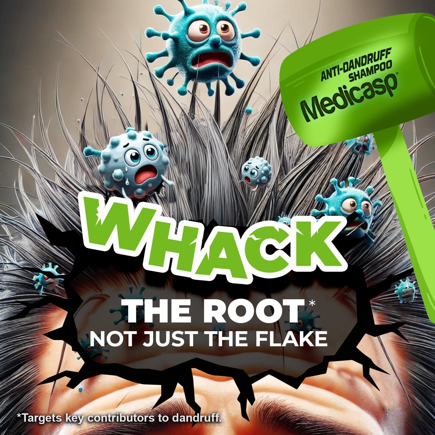 Champú Anticaspa Medicasp 177 ml con Alquitrán de Hulla