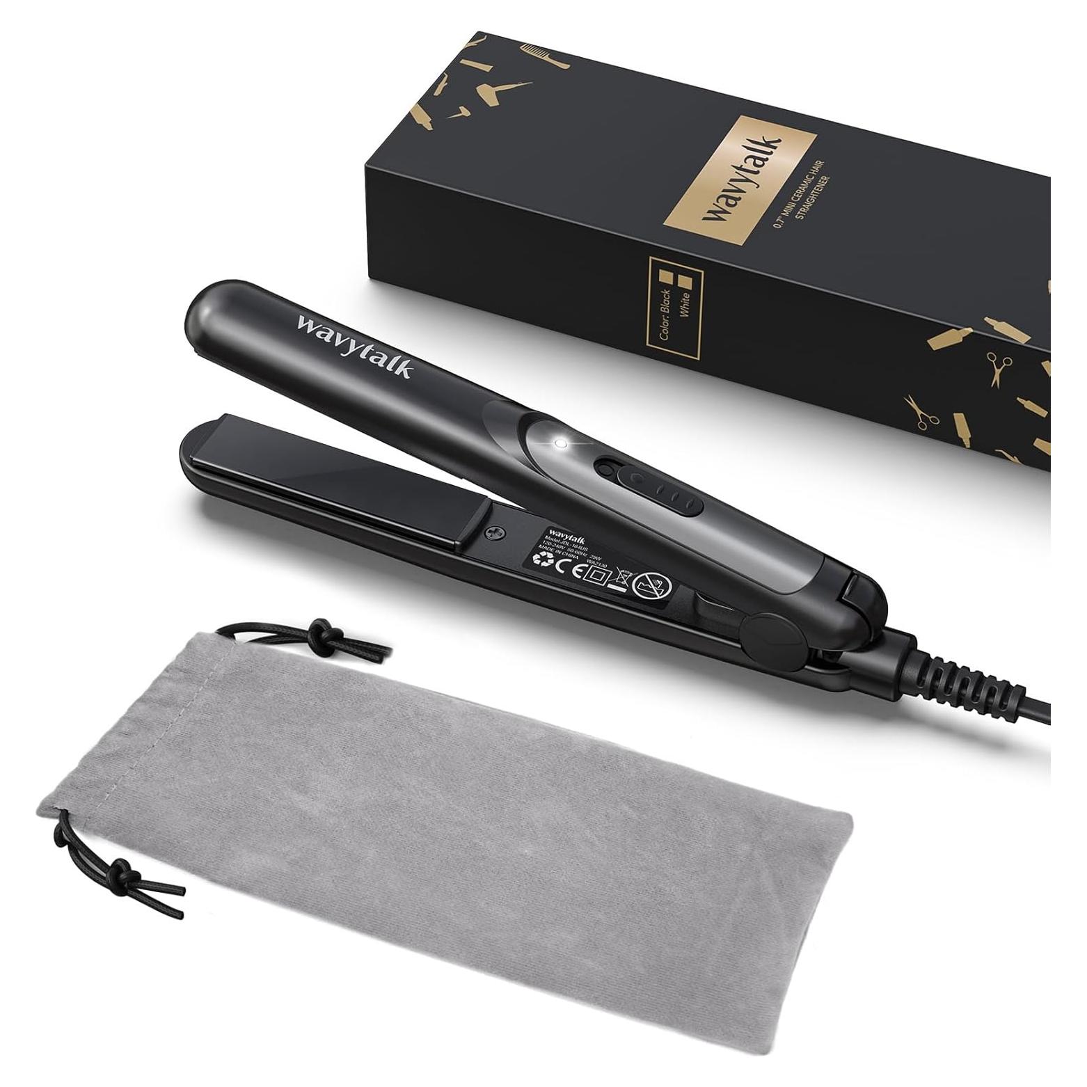 Mini Plancha de Cabello Wavytalk 1.78 cm Cerámica Doble Voltaje