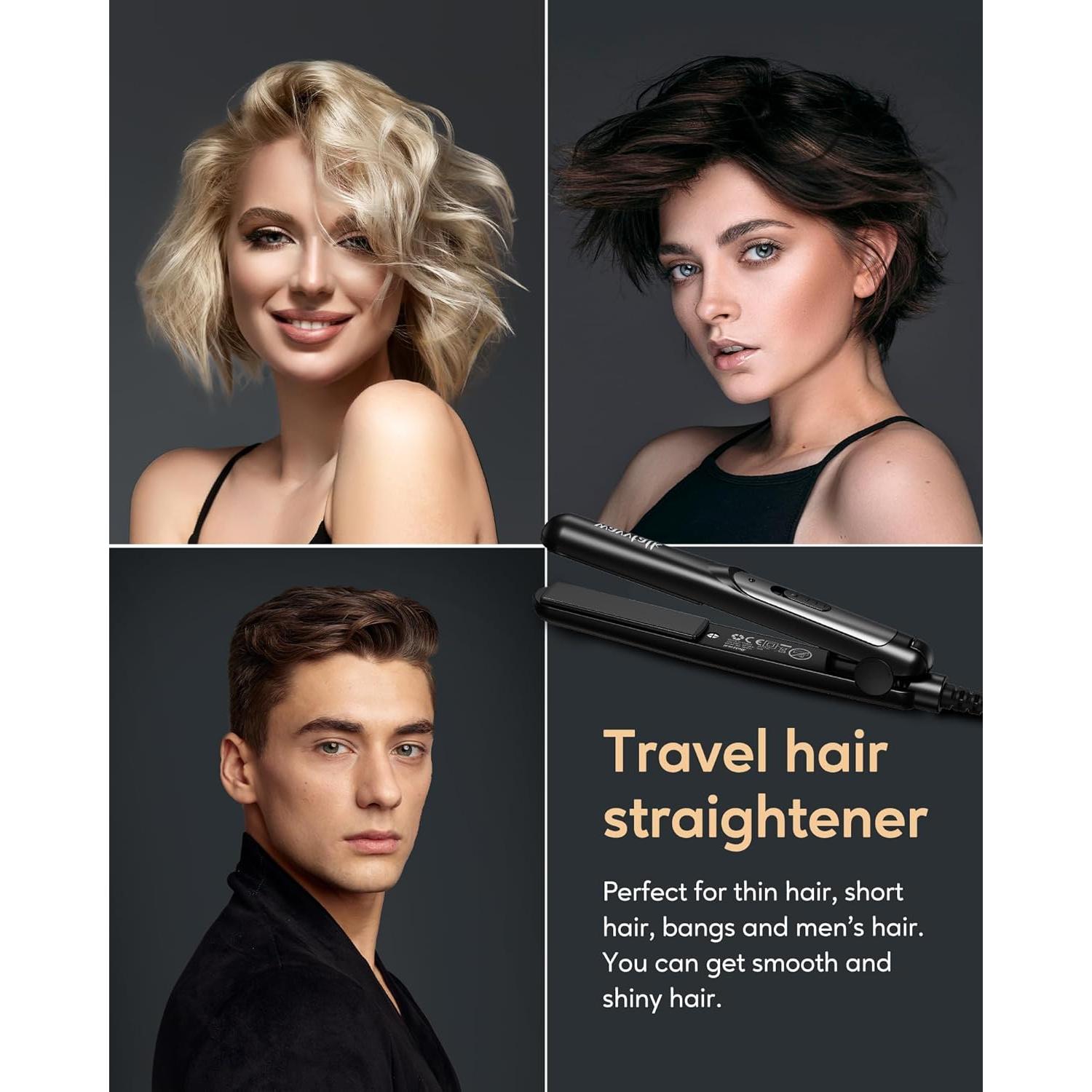 Mini Plancha de Cabello Wavytalk 1.78 cm Cerámica Doble Voltaje