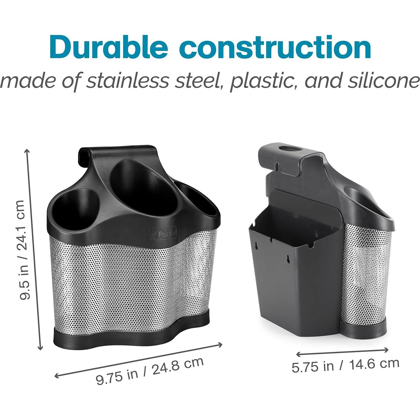 Organizador de Herramientas de Estilizado Polder - Negro