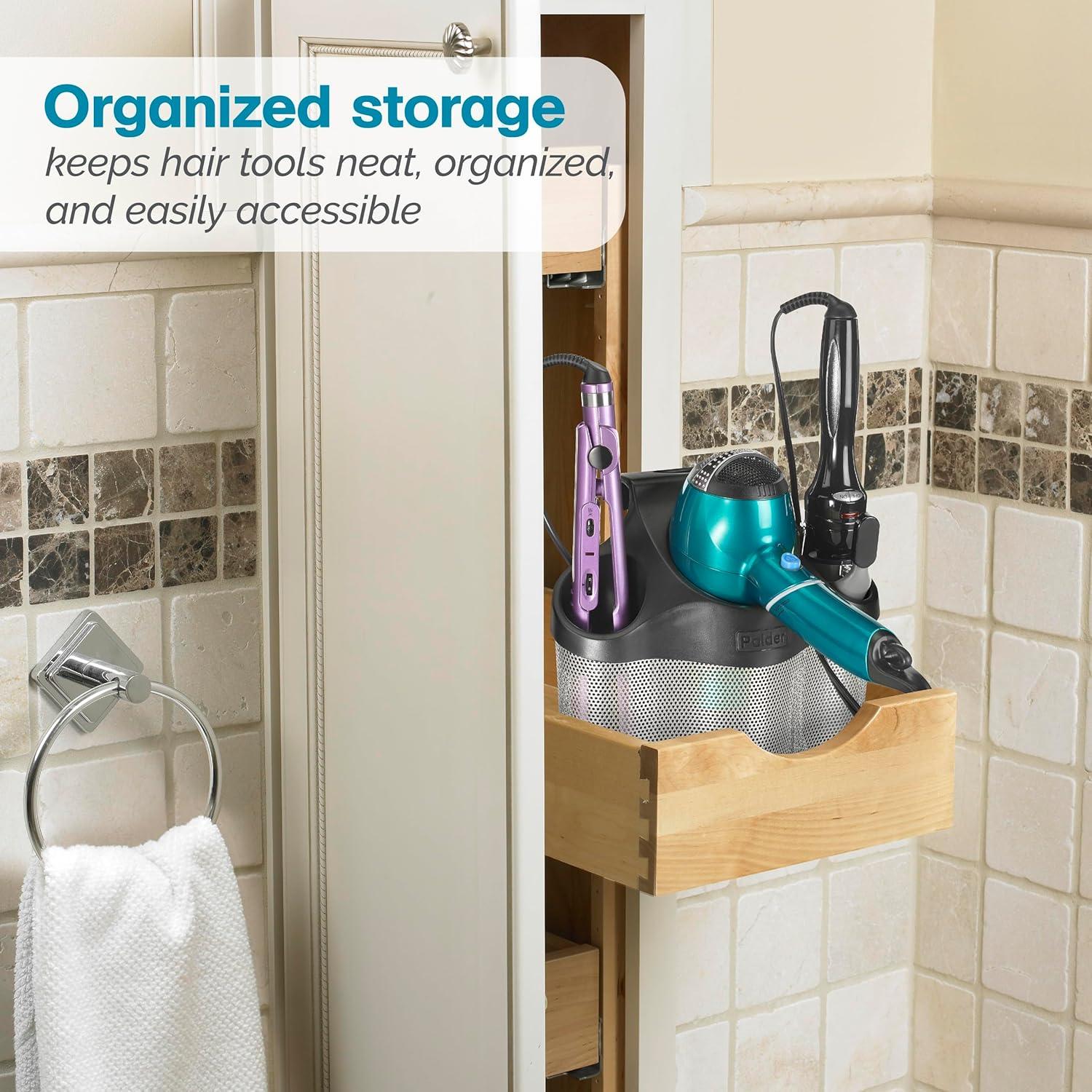 Organizador de Herramientas de Estilizado Polder - Negro