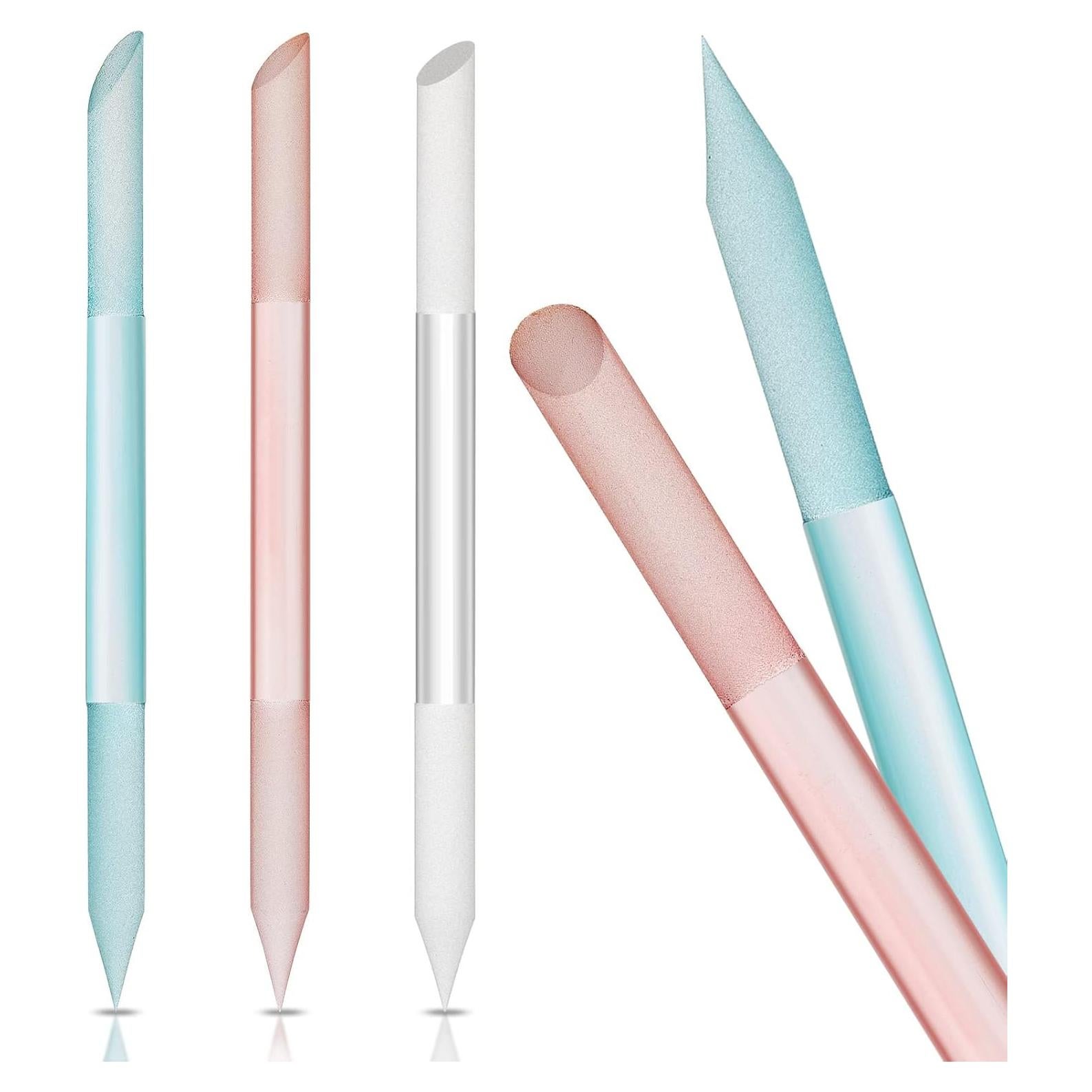 Juego de 3 Empujadores de Cutículas de Vidrio Mudder - Portátiles