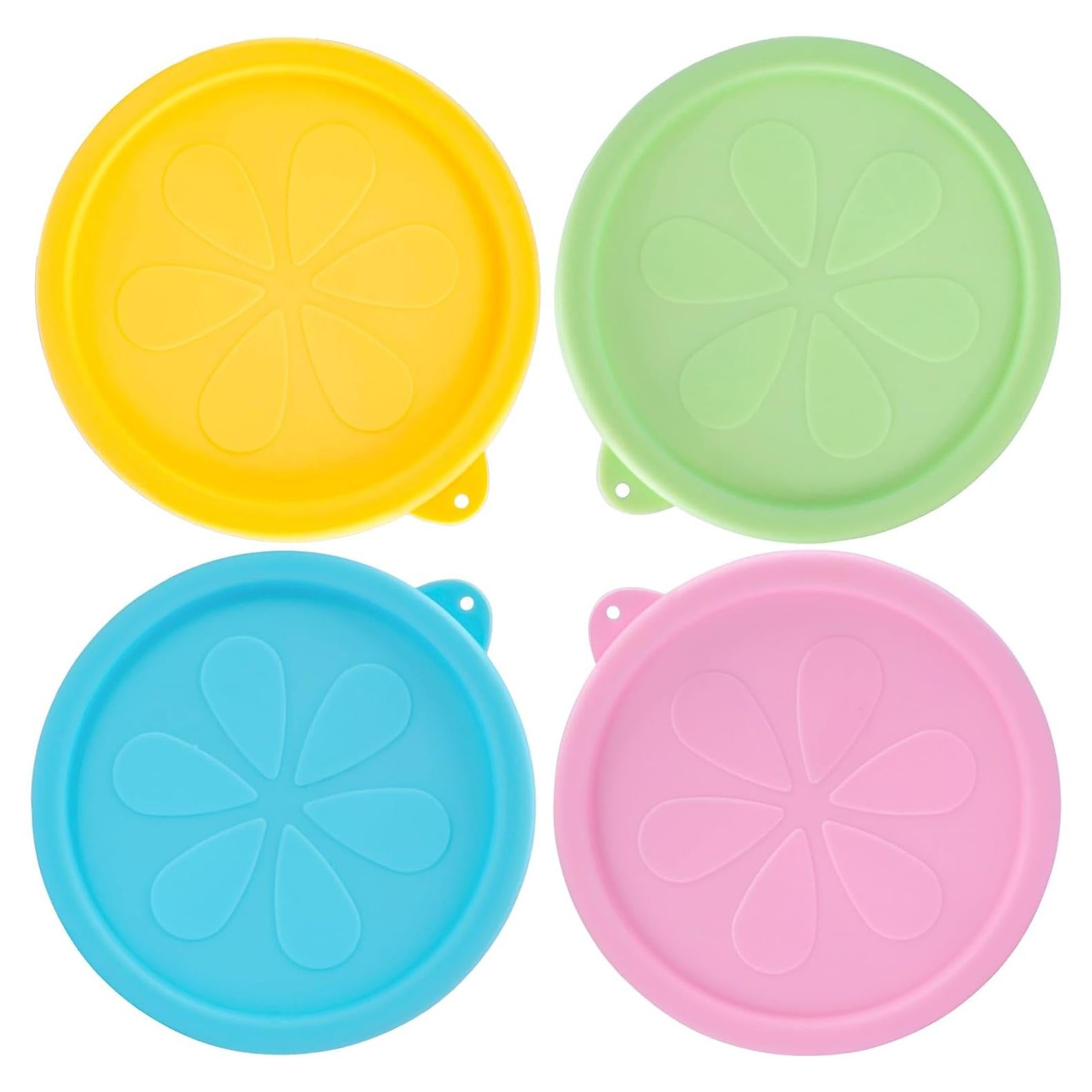 Tapa de Silicona Ullnosoo para Tazones Pyrex 4 Tazas - 4 Piezas